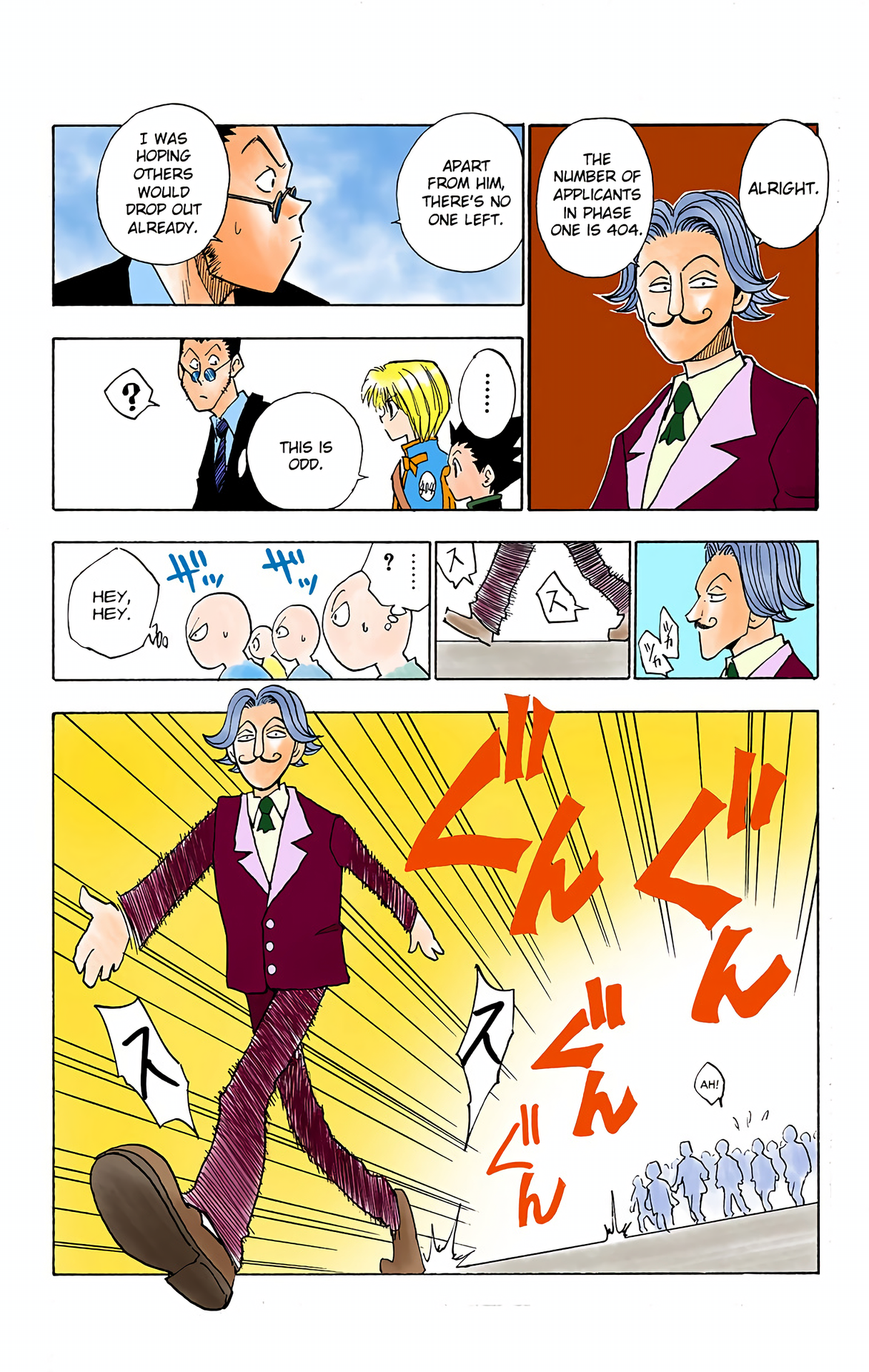 Halaman dari HUNTER x HUNTER (Official Colored) Chapter 6