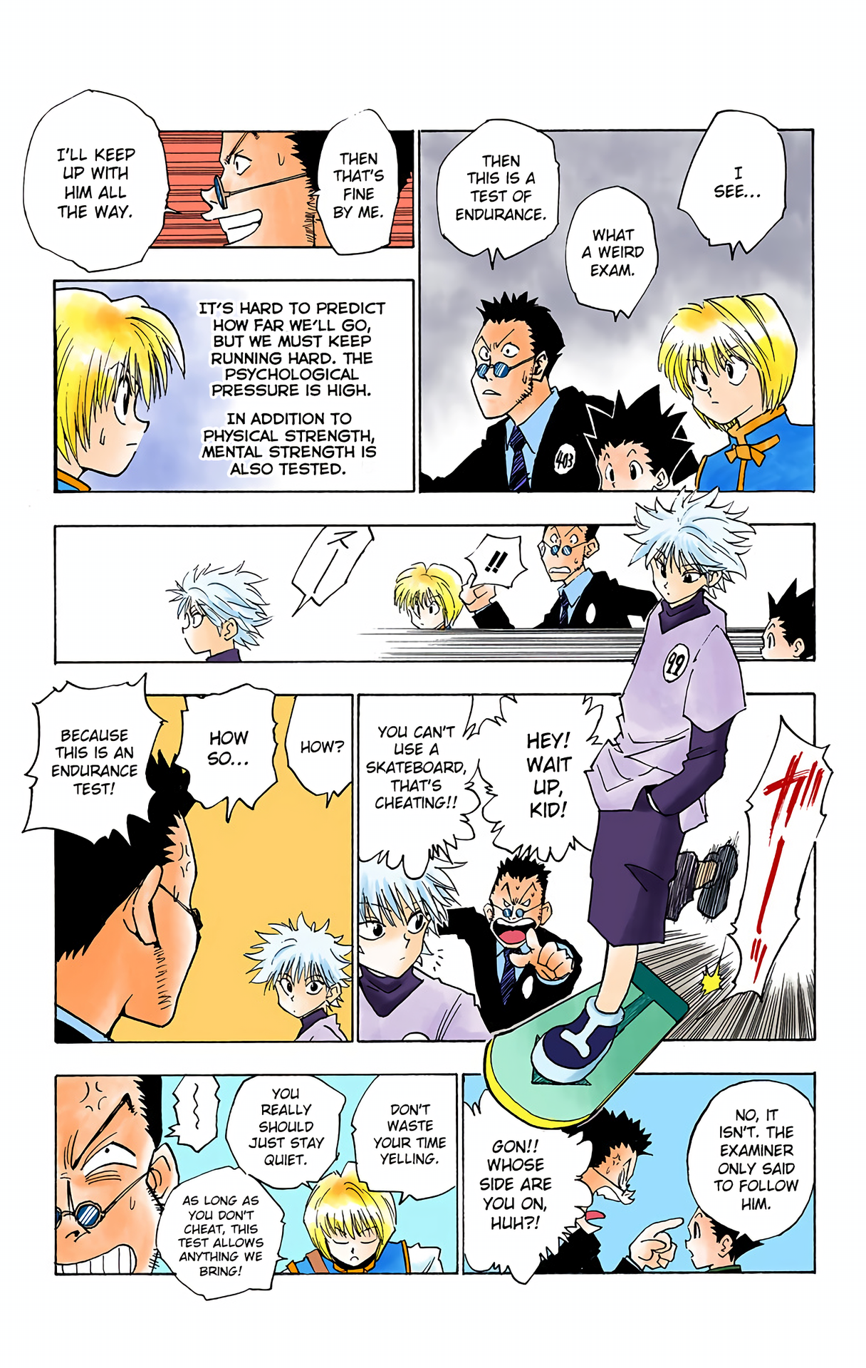 Halaman dari HUNTER x HUNTER (Official Colored) Chapter 6
