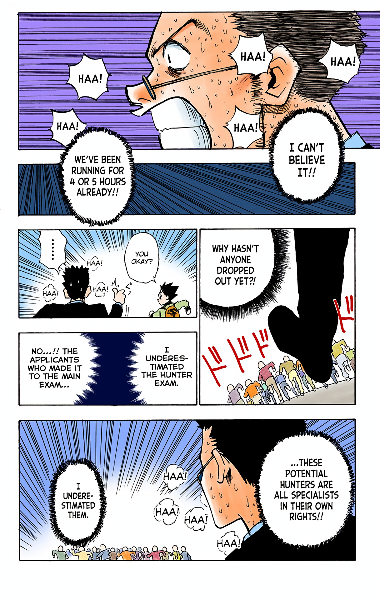 Halaman dari HUNTER x HUNTER (Official Colored) Chapter 6