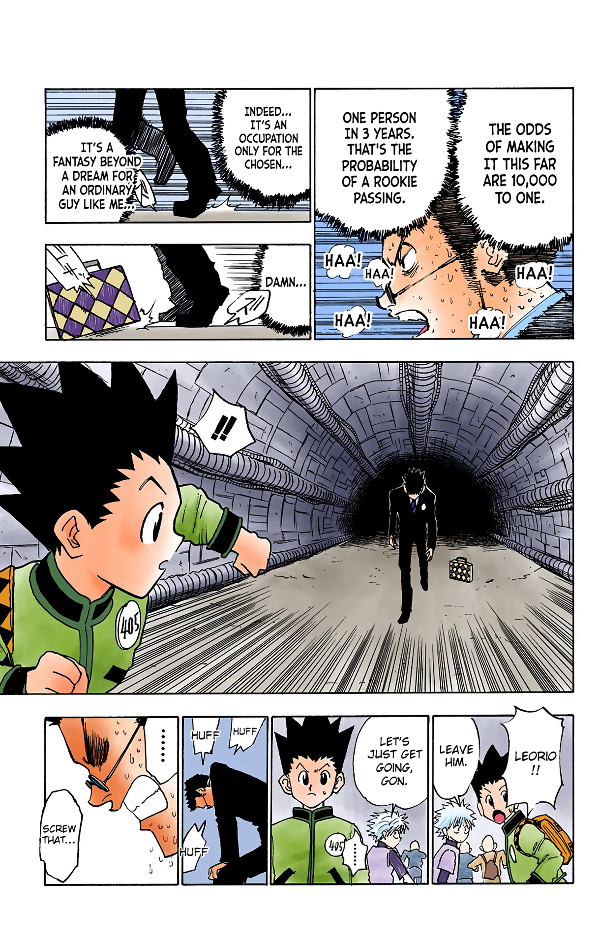 Halaman dari HUNTER x HUNTER (Official Colored) Chapter 6