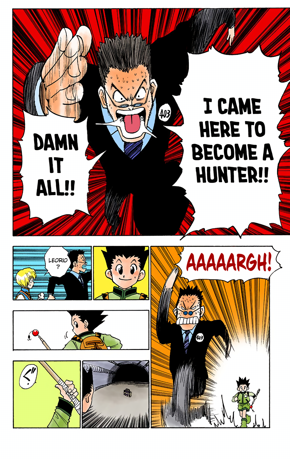 Halaman dari HUNTER x HUNTER (Official Colored) Chapter 6