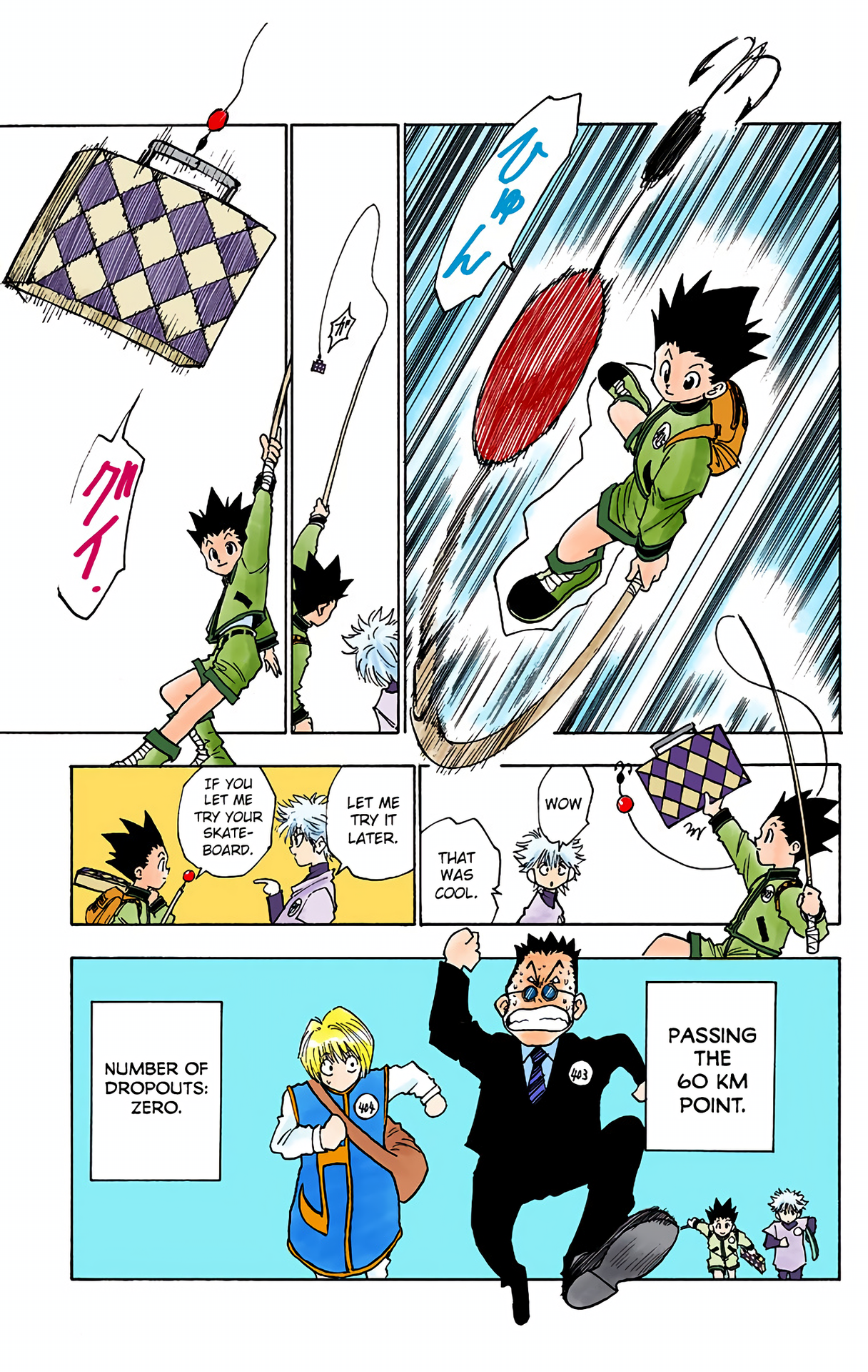Halaman dari HUNTER x HUNTER (Official Colored) Chapter 6