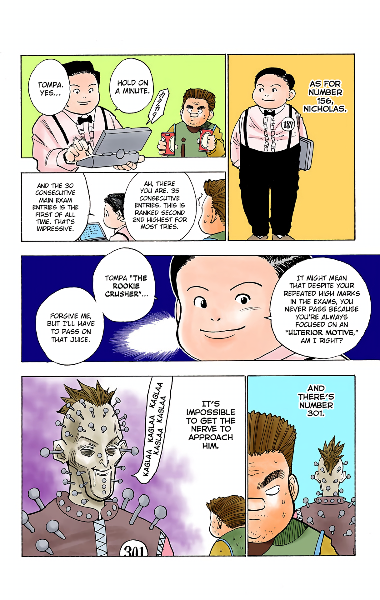 Halaman dari HUNTER x HUNTER (Official Colored) Chapter 6