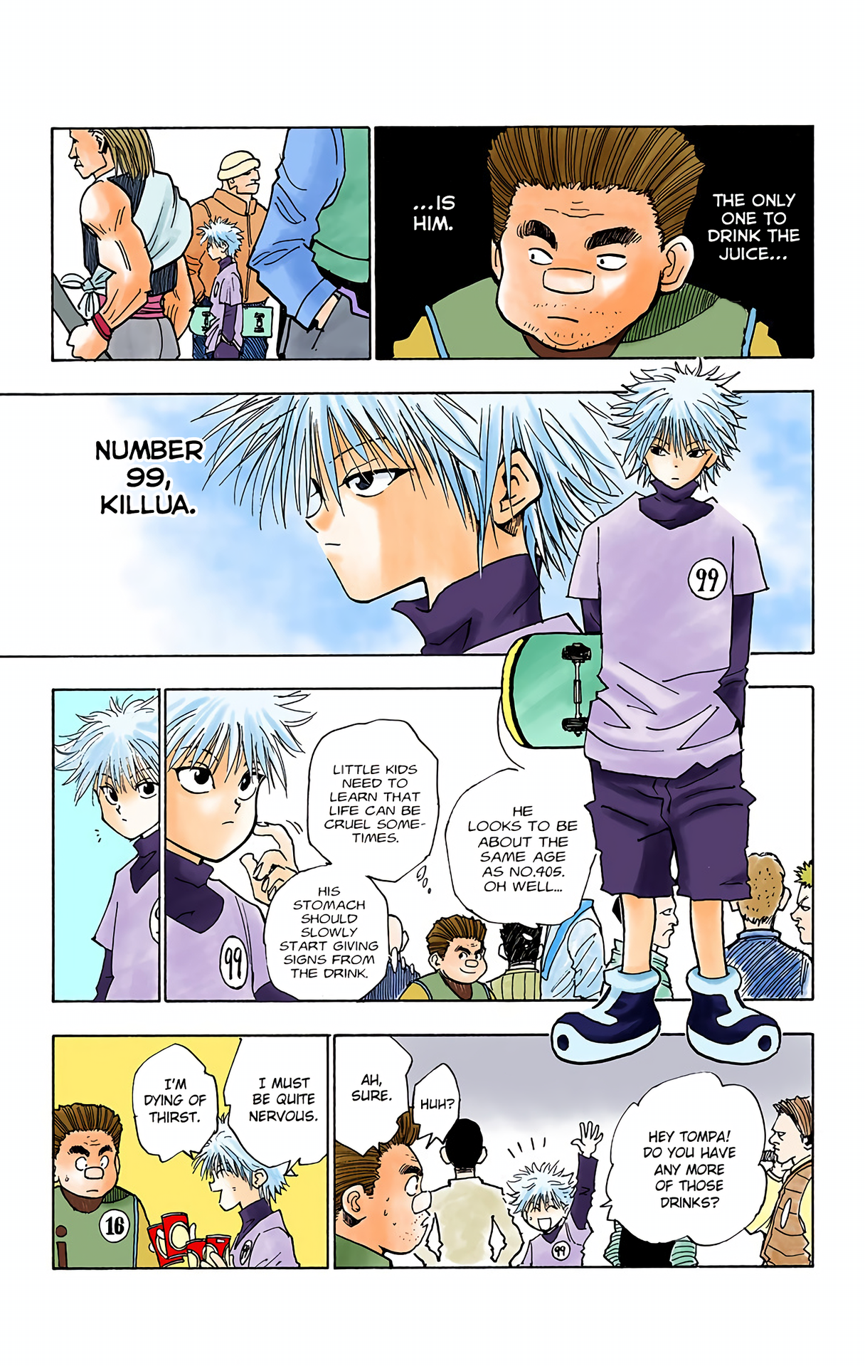 Halaman dari HUNTER x HUNTER (Official Colored) Chapter 6