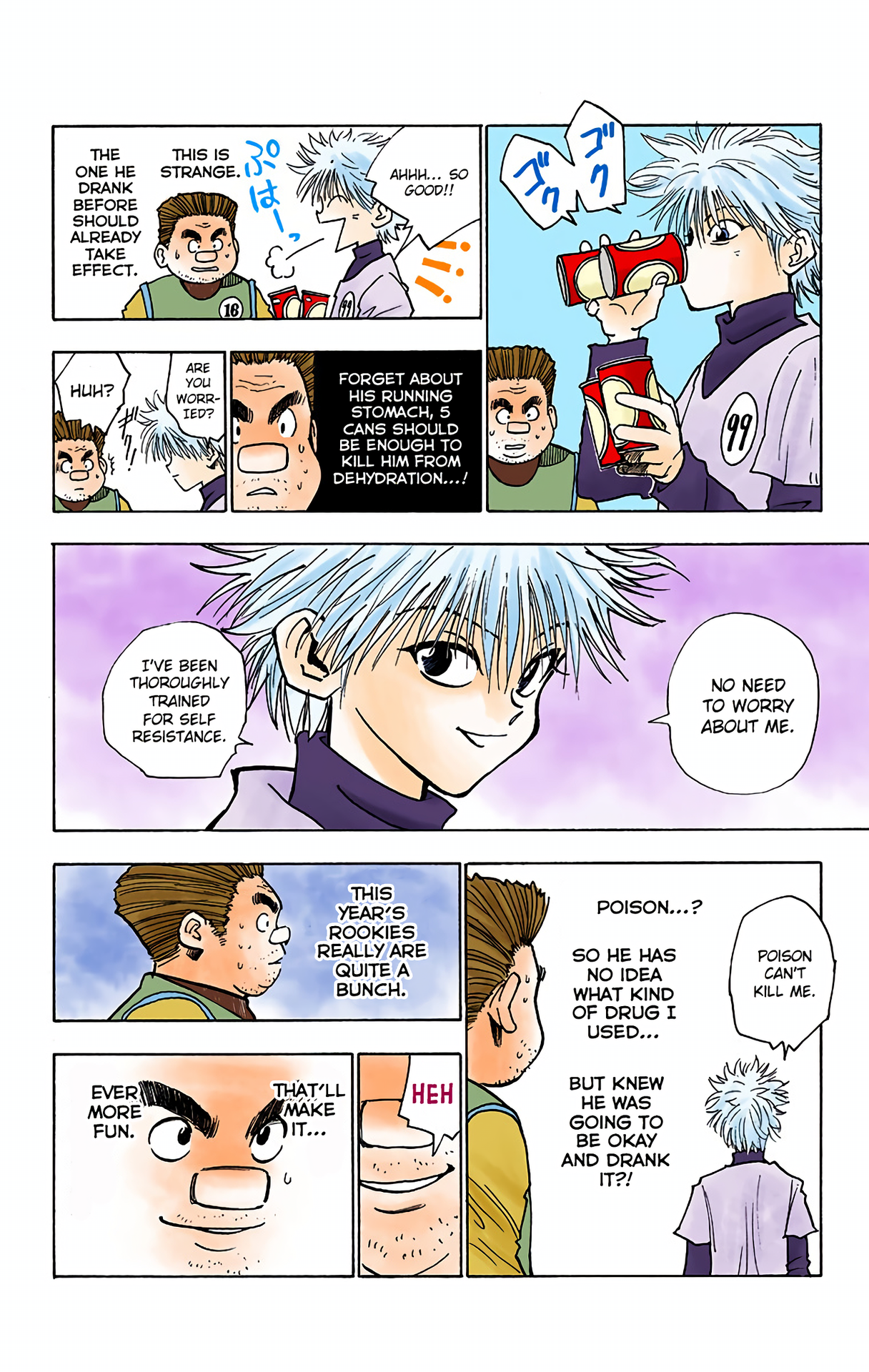 Halaman dari HUNTER x HUNTER (Official Colored) Chapter 6
