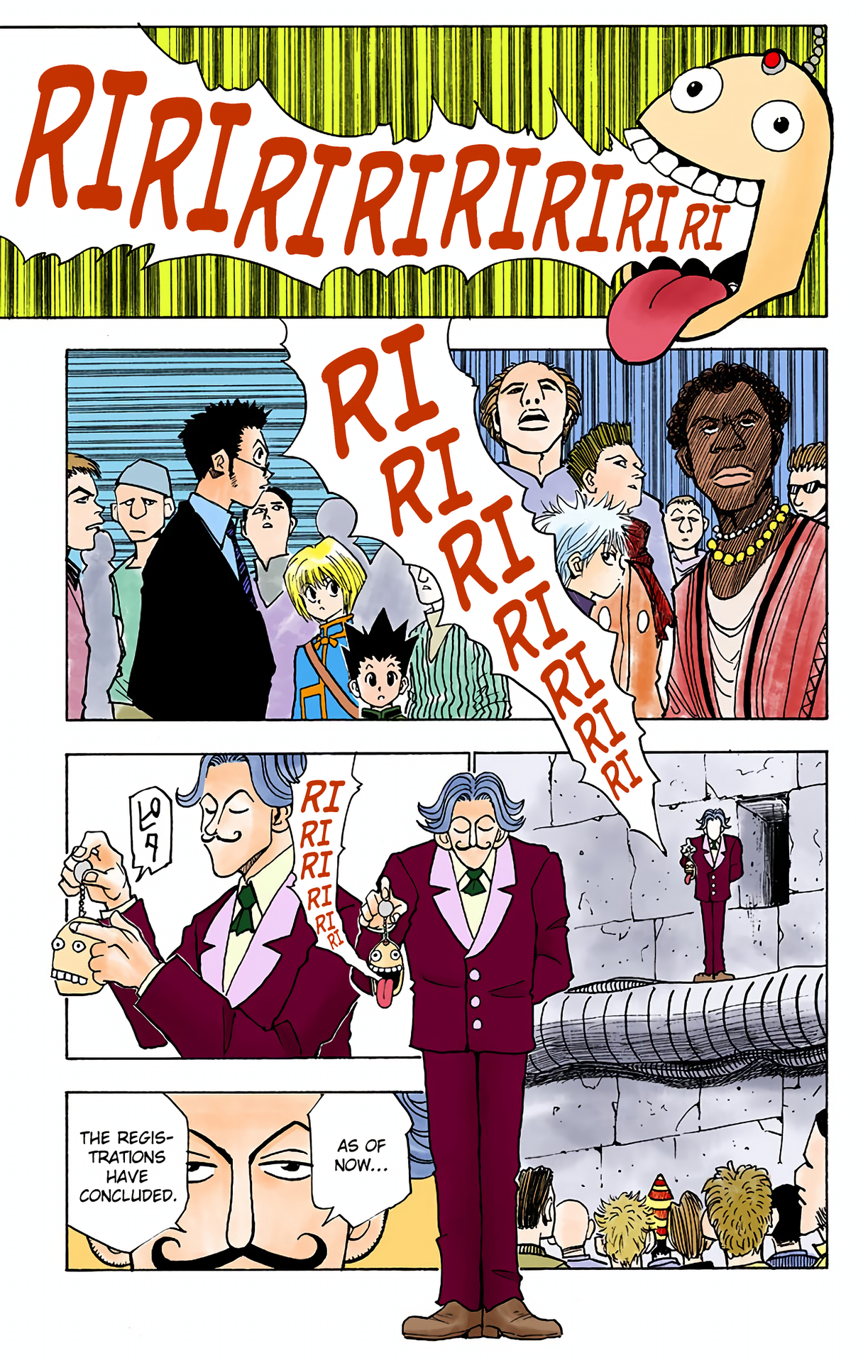 Halaman dari HUNTER x HUNTER (Official Colored) Chapter 6