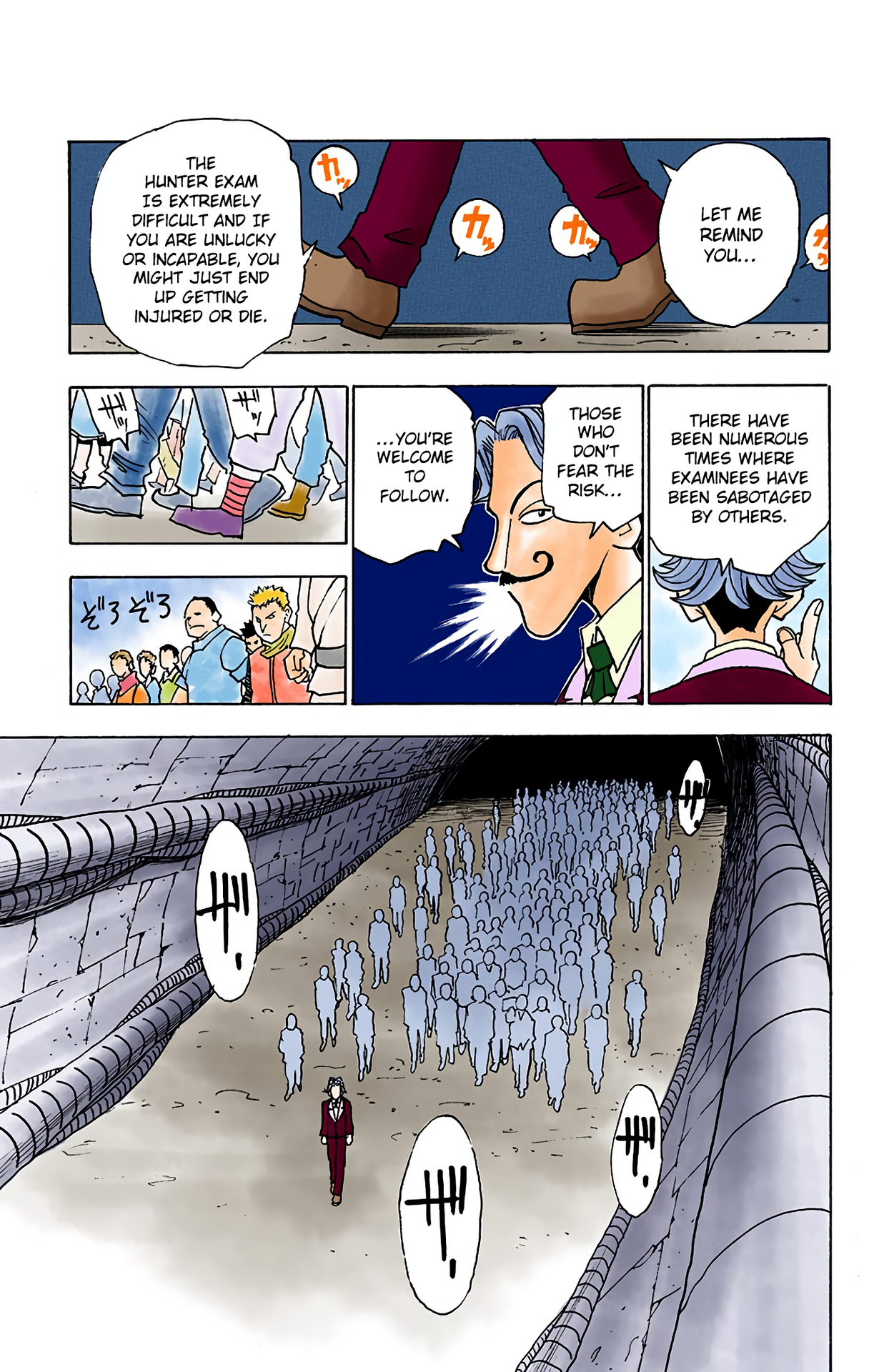 Halaman dari HUNTER x HUNTER (Official Colored) Chapter 6