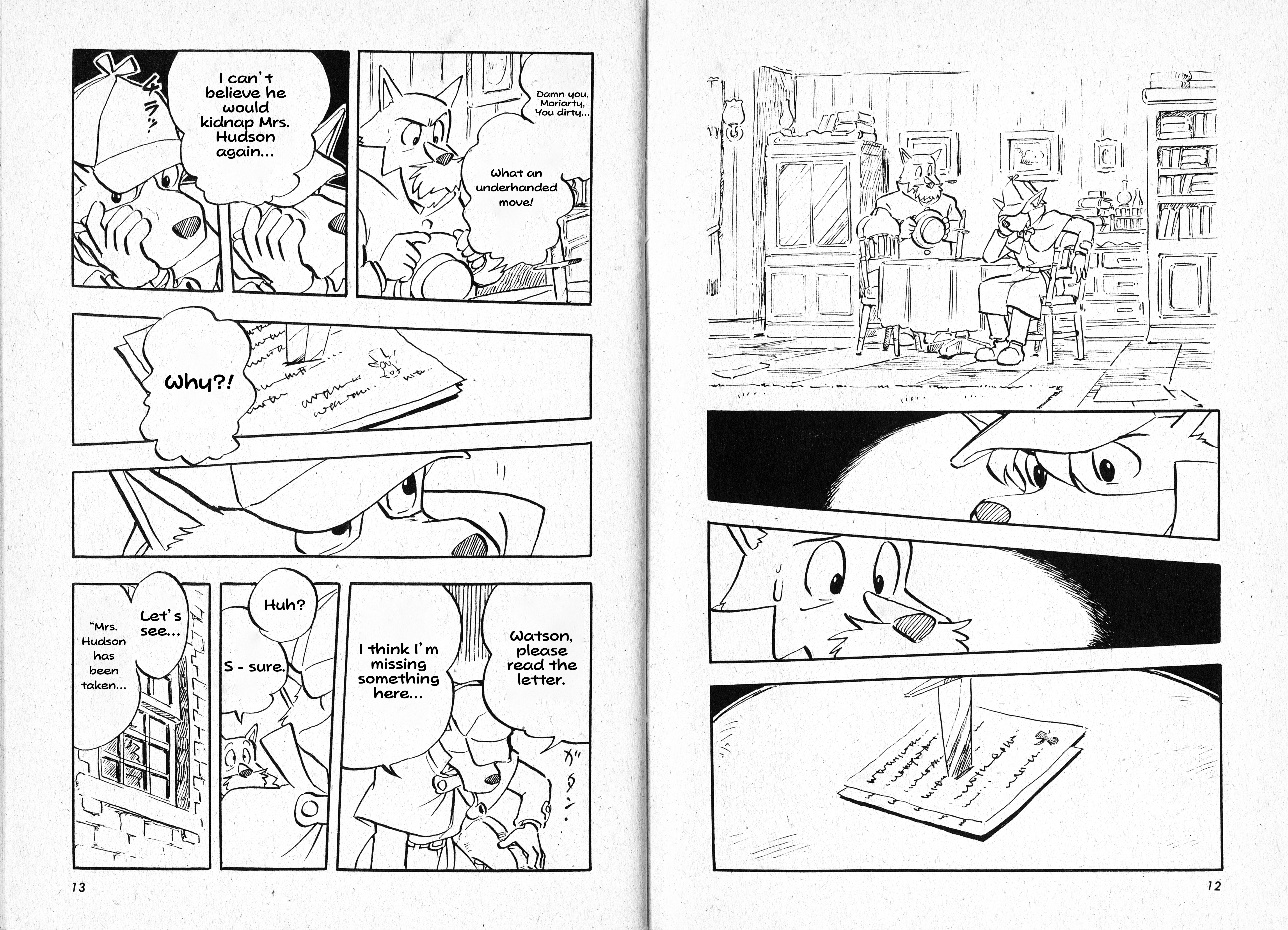 Meitantei Holmes: Bijo to Houken Chapter 1 Page 8