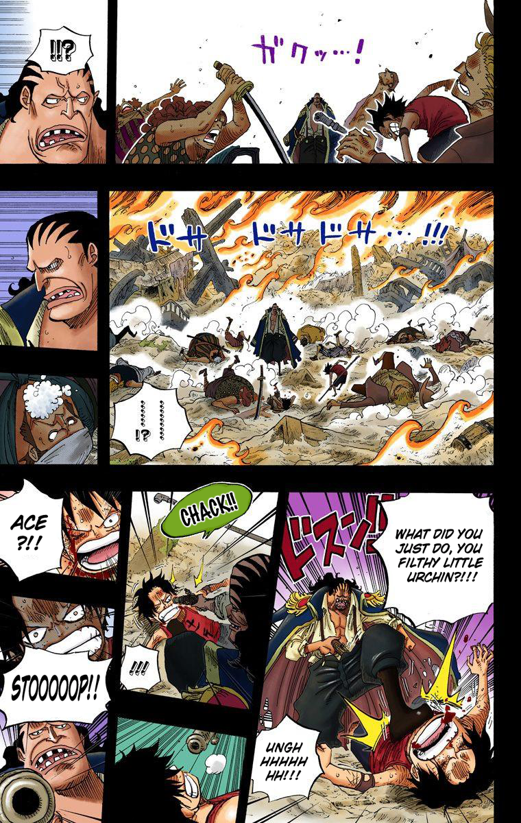 Halaman dari One Piece (Official Colored) Chapter 587