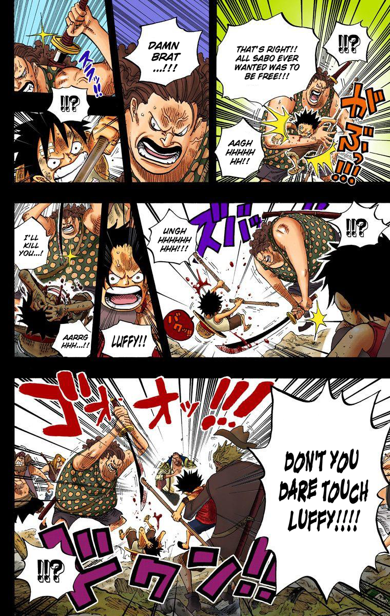 Halaman dari One Piece (Official Colored) Chapter 587