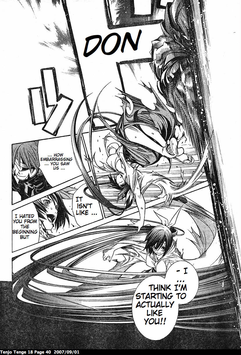 Halaman dari Tenjou Tenge Chapter 107