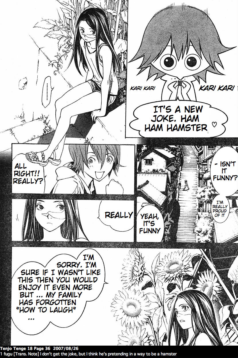 Halaman dari Tenjou Tenge Chapter 107
