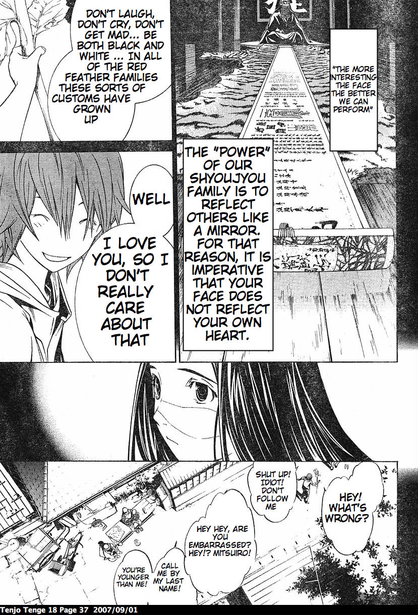 Halaman dari Tenjou Tenge Chapter 107