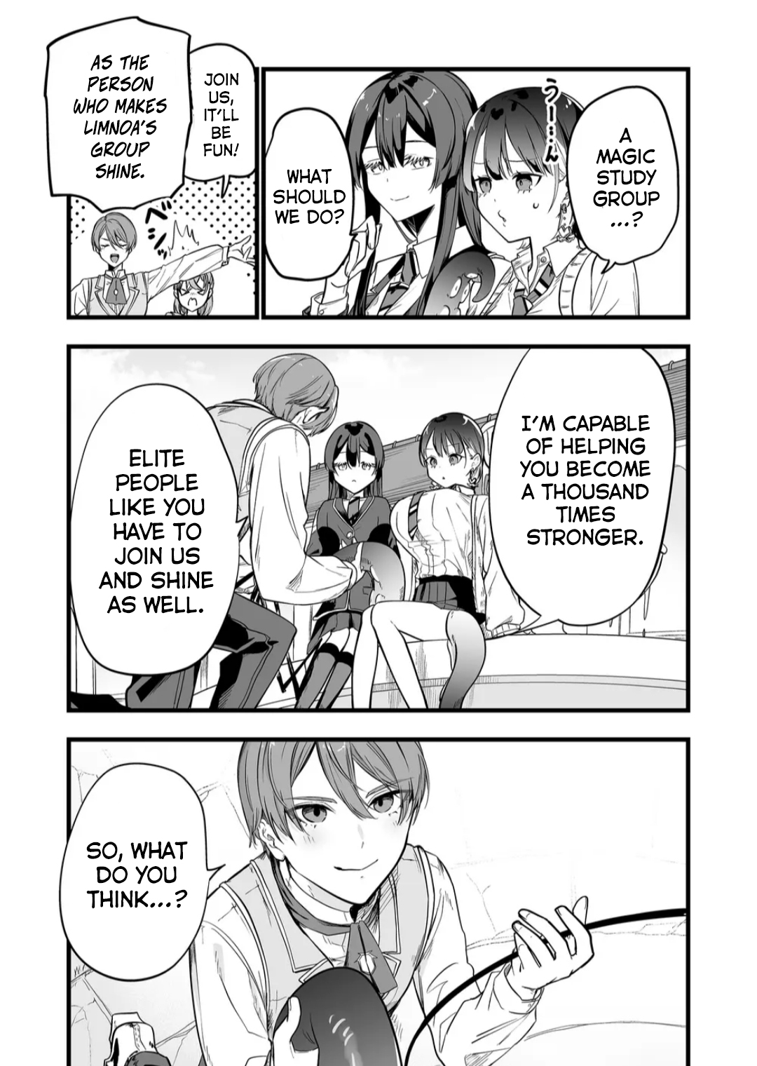 Halaman dari "Ano Toki Tasukete Itadaita Monster Musume desu." Isekai Ossan Kyoushi Totsuzen no Moteki ni Konwaku suru Chapter 7