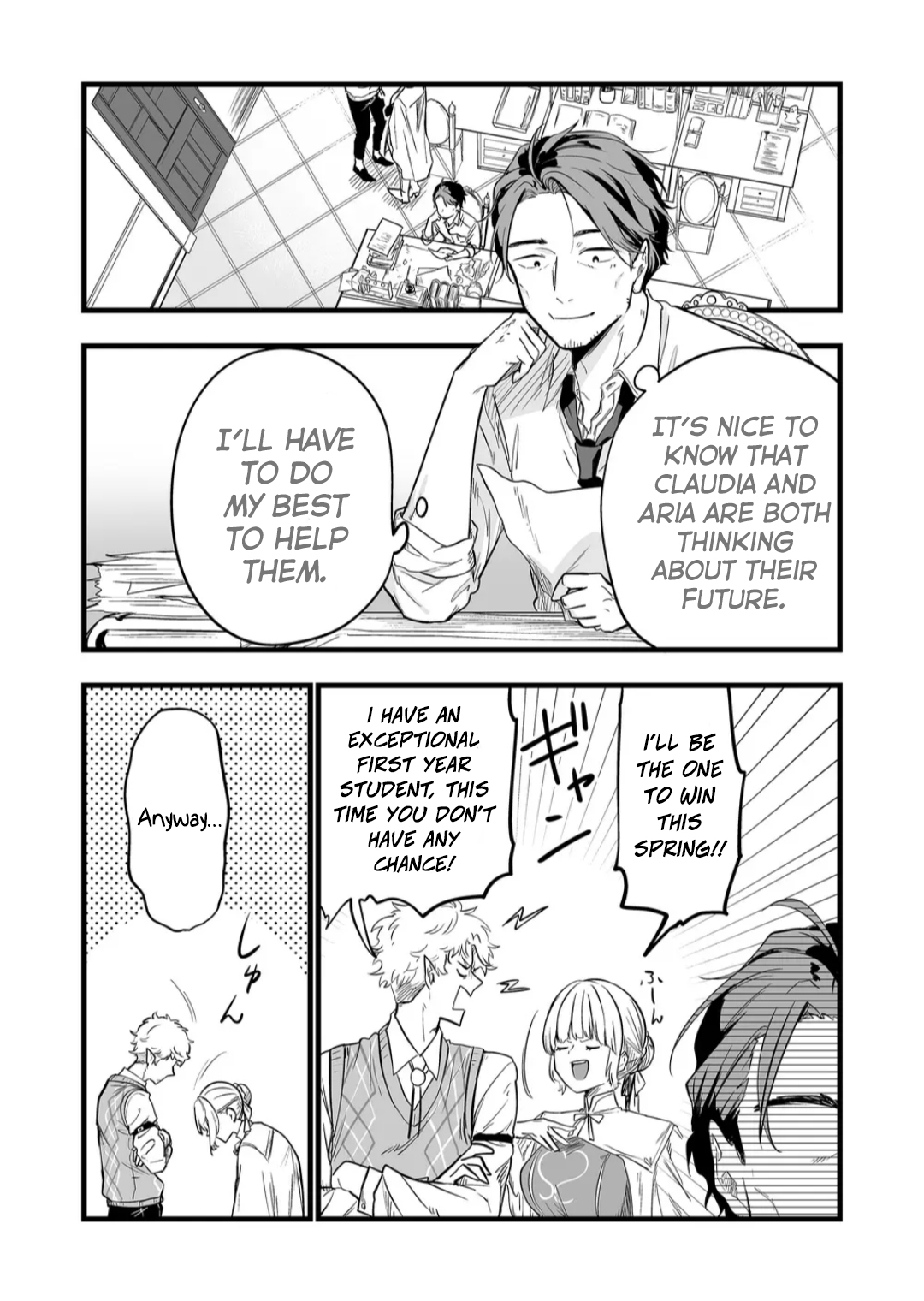 Halaman dari "Ano Toki Tasukete Itadaita Monster Musume desu." Isekai Ossan Kyoushi Totsuzen no Moteki ni Konwaku suru Chapter 7