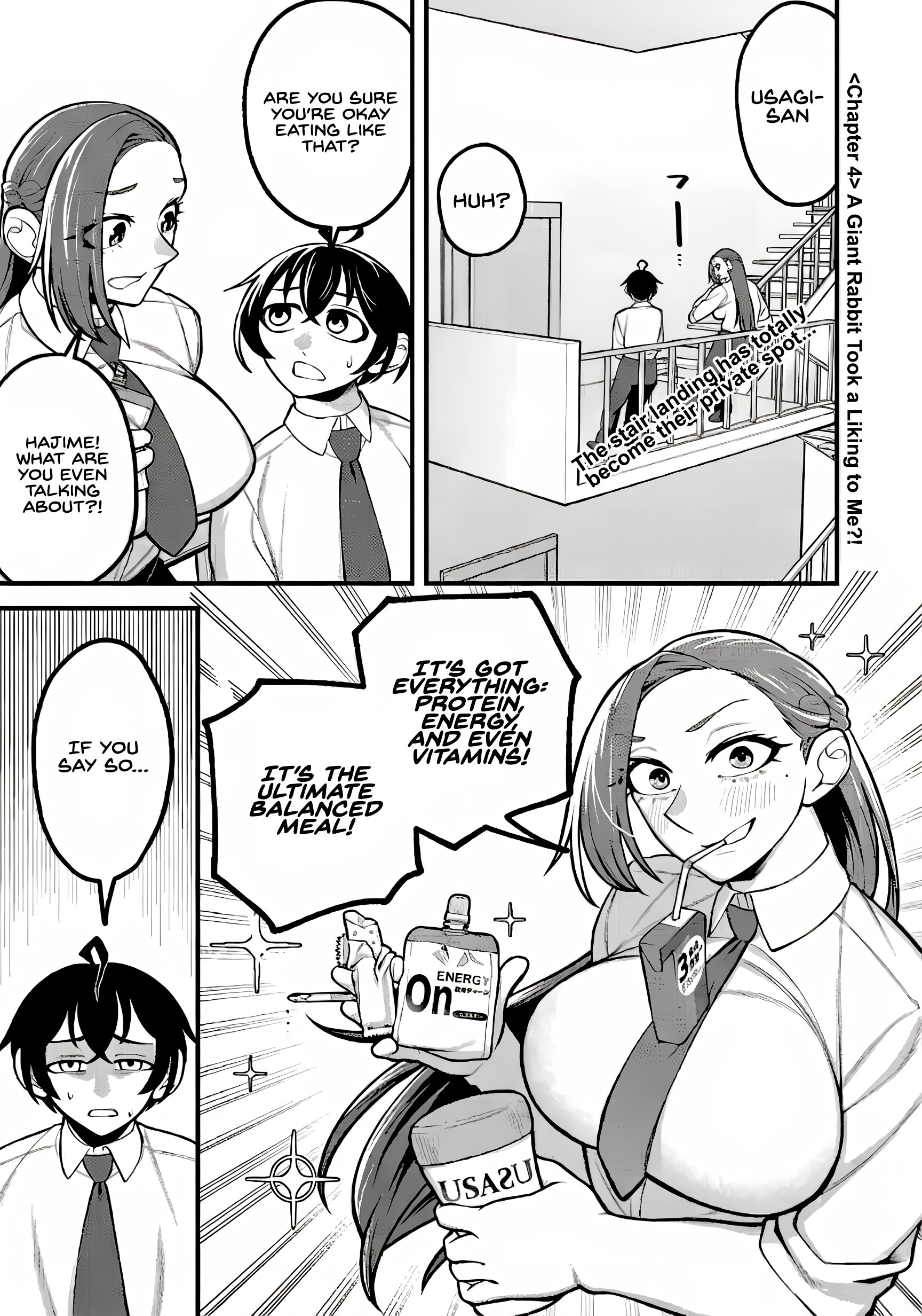Dekai Usagi ni Natsukareta!? Chapter 4 Page 1