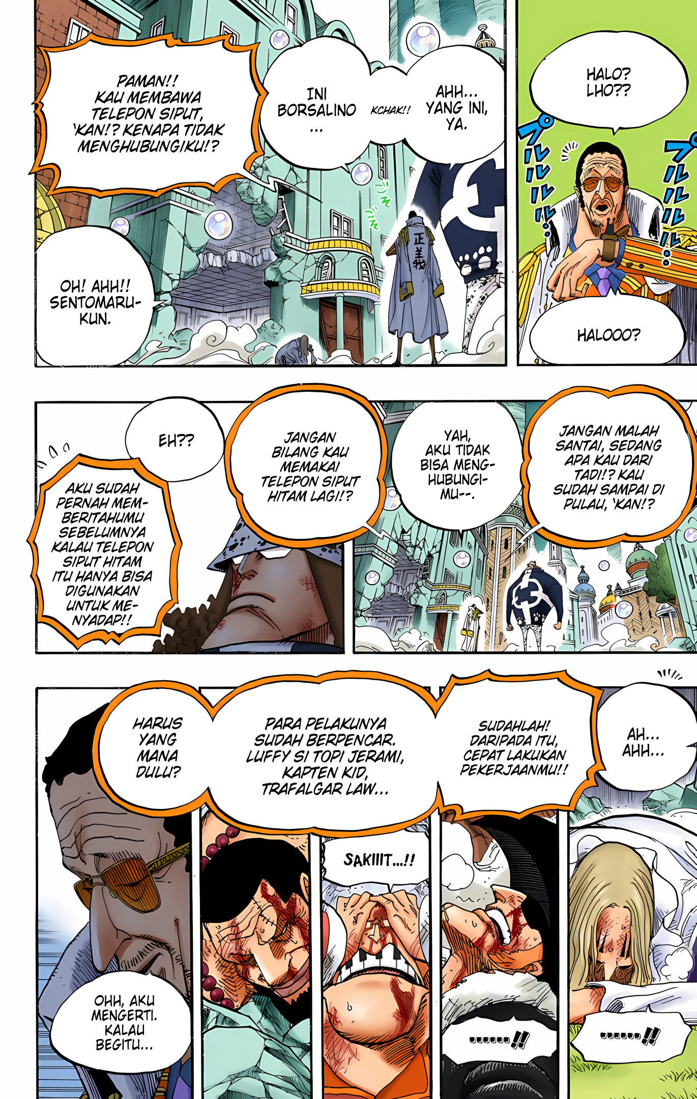 One Piece (Official Colored) Chapter 510 - halaman 8