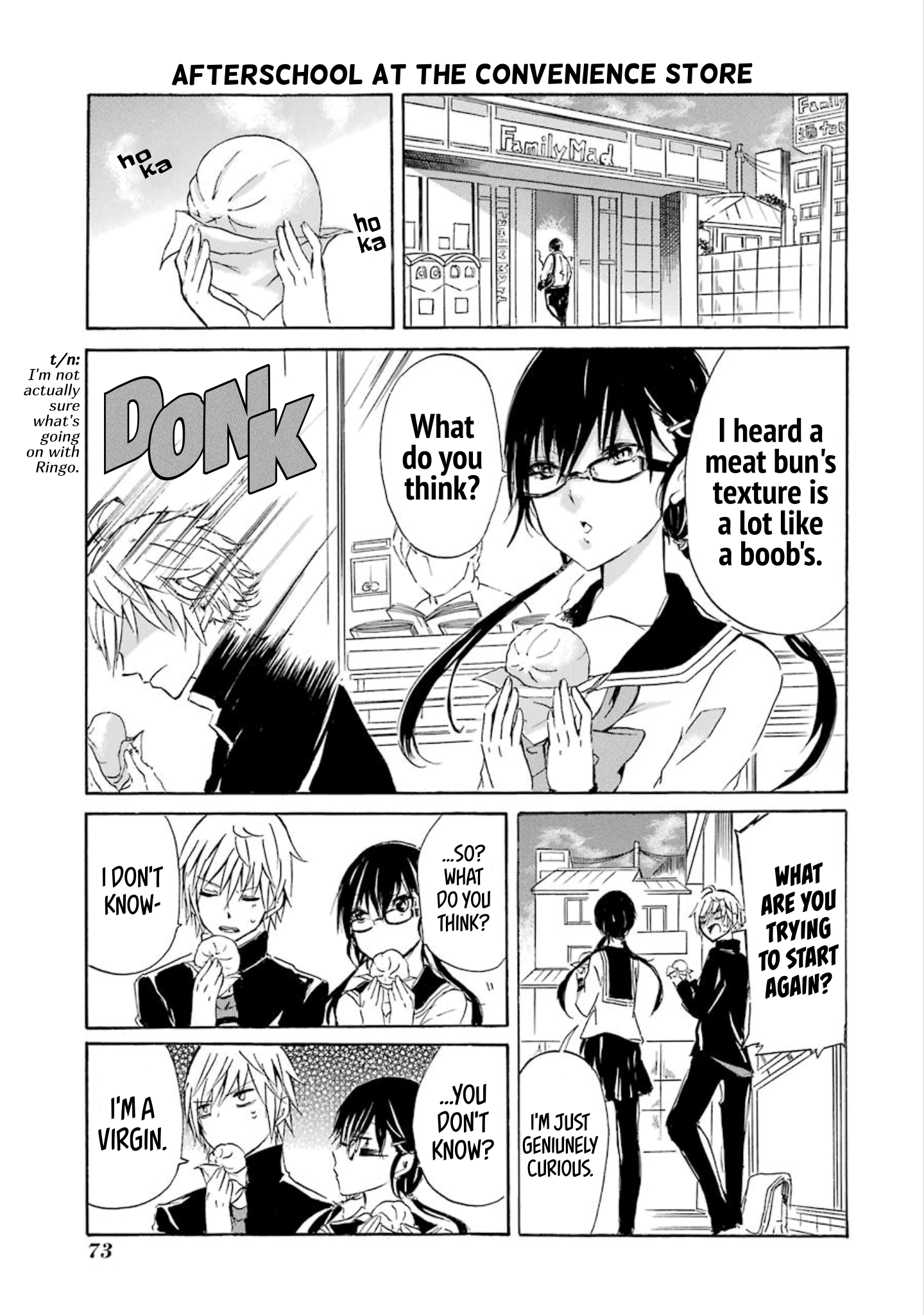 Halaman dari Shonen Shoujo 18 kin Chapter 4