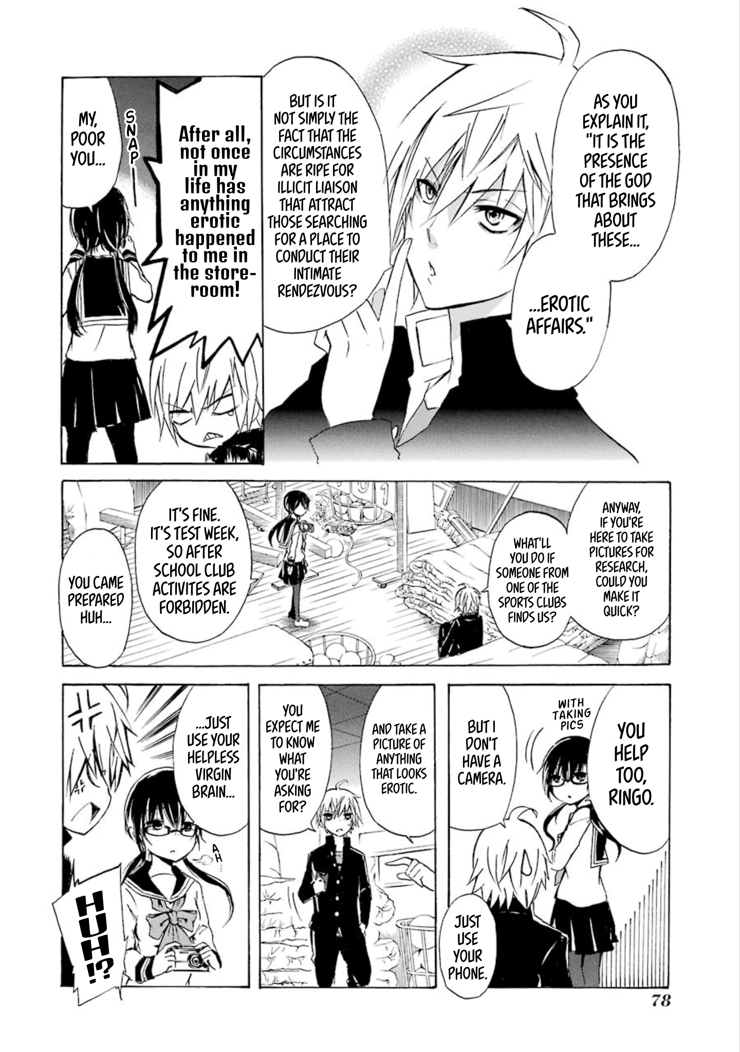 Halaman dari Shonen Shoujo 18 kin Chapter 4