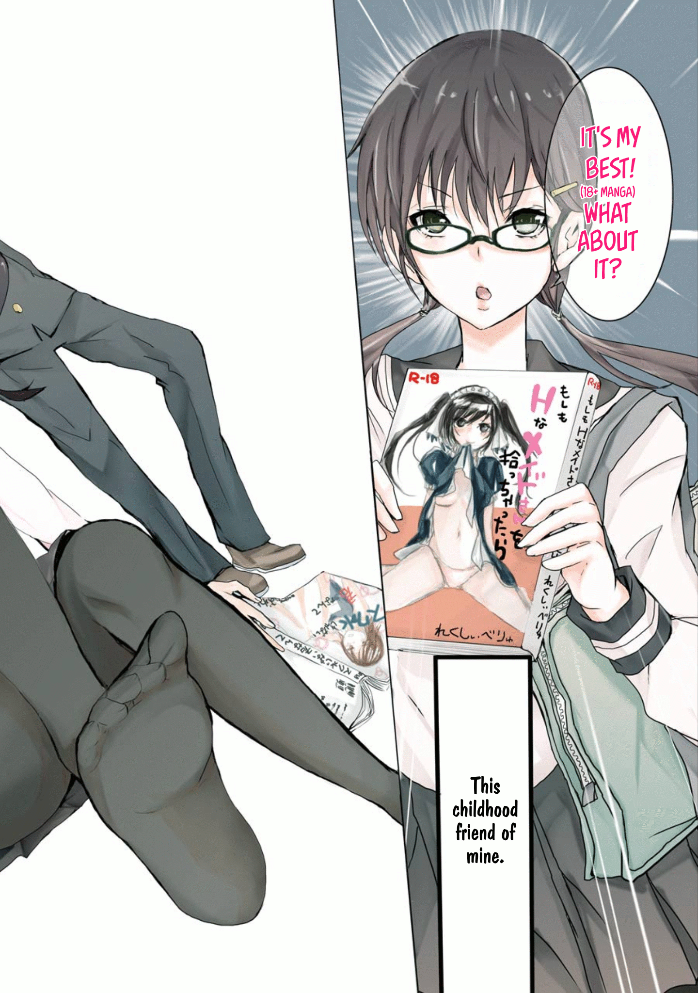 Halaman dari Shonen Shoujo 18 kin Chapter 4