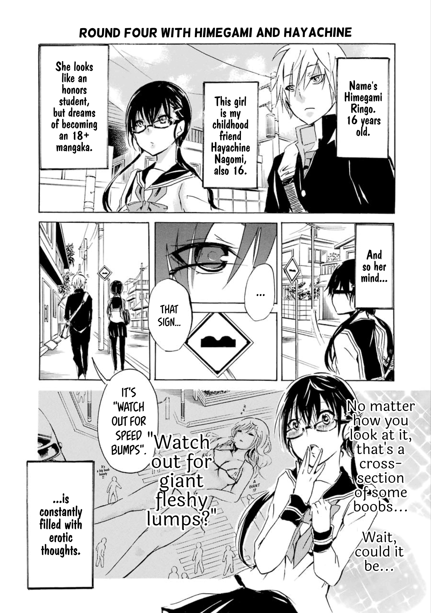 Halaman dari Shonen Shoujo 18 kin Chapter 4