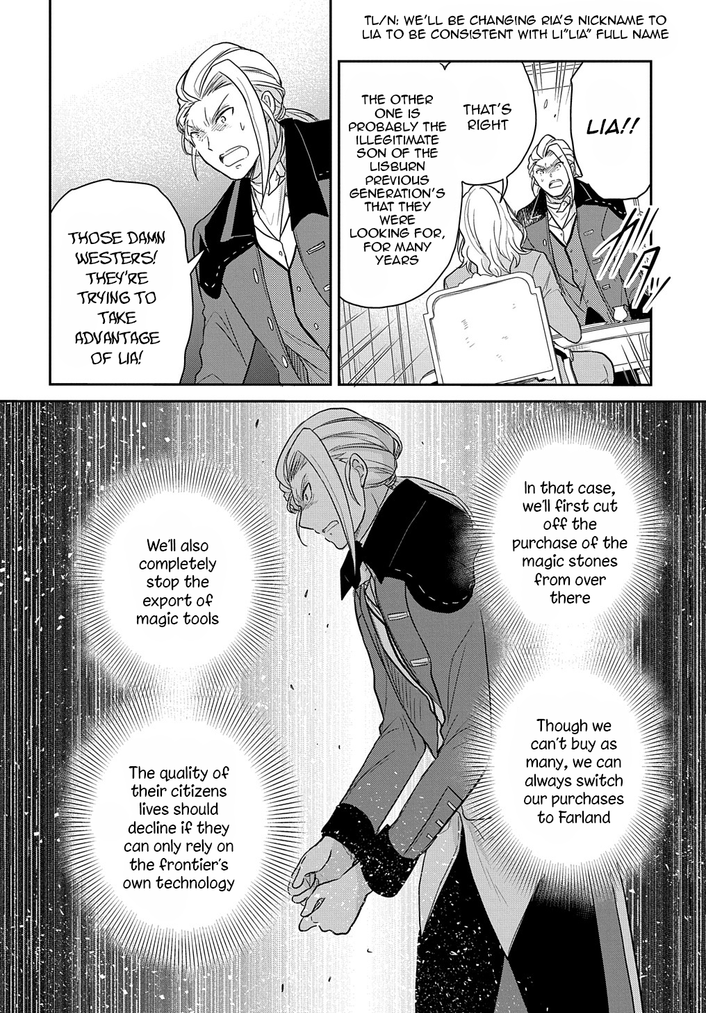 Halaman dari Tensei Youjo wa Akiramenai Chapter 30
