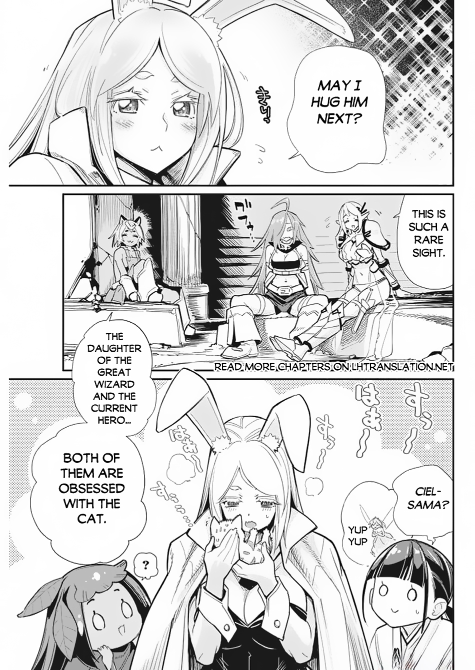 Halaman dari S-Rank Monster no "Behemoth" Dakedo, Neko to Machigawarete Elf Musume no Pet to Shite Kurashitemasu Chapter 65