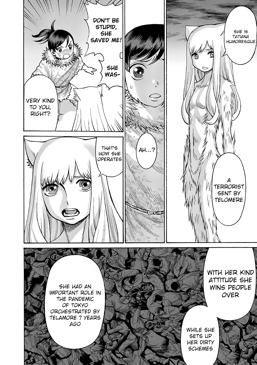 Halaman dari Dance in the Vampire Bund A.S.O. Chapter 21