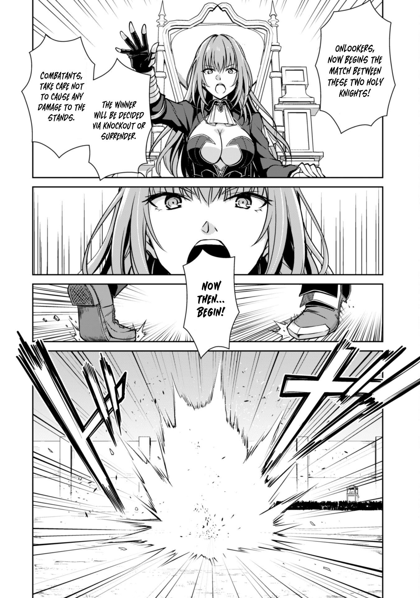 Halaman dari Boushoku no Berserk ~Ore dake Level to Iu Gainen wo Toppa suru~ Chapter 52