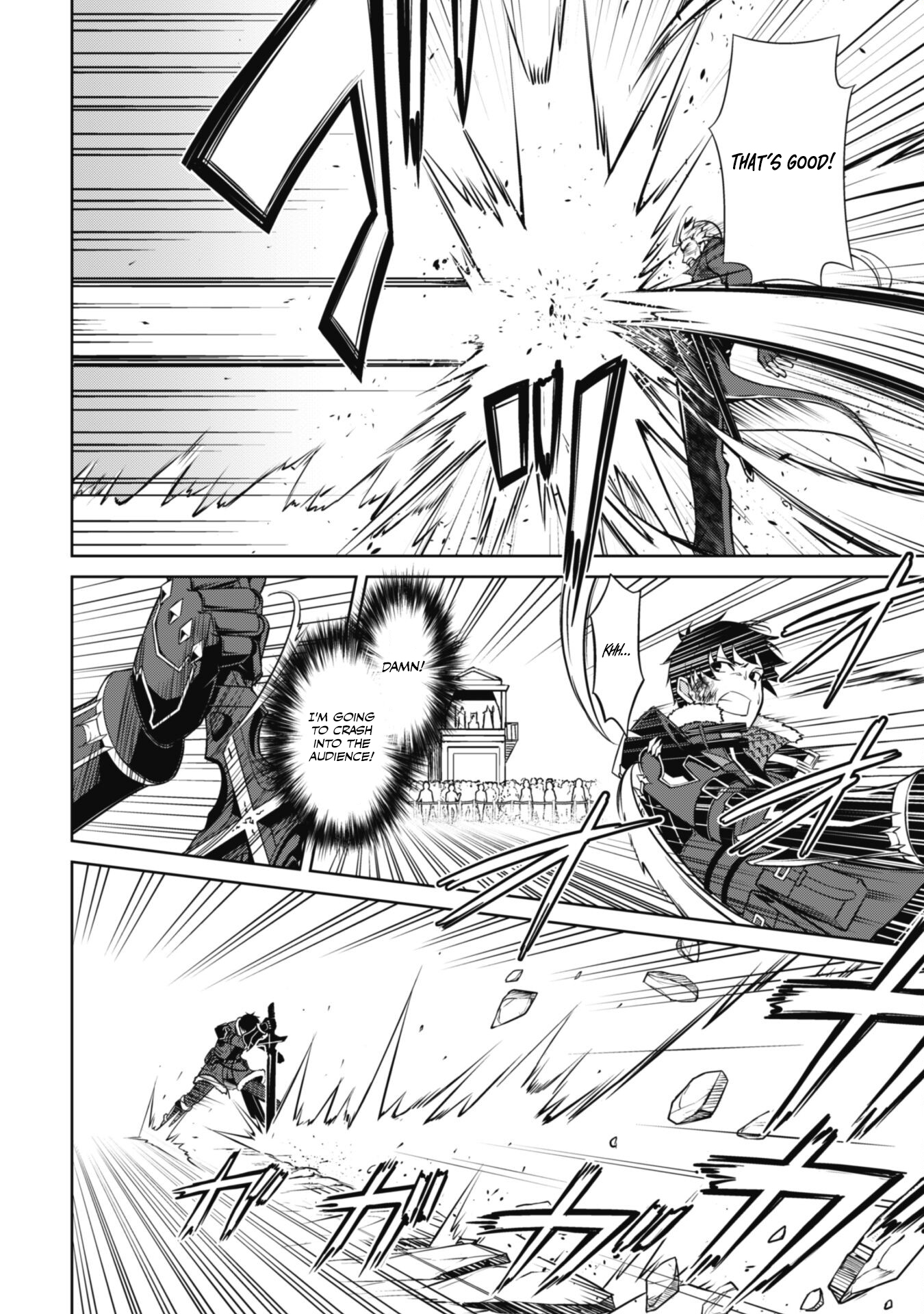 Halaman dari Boushoku no Berserk ~Ore dake Level to Iu Gainen wo Toppa suru~ Chapter 52