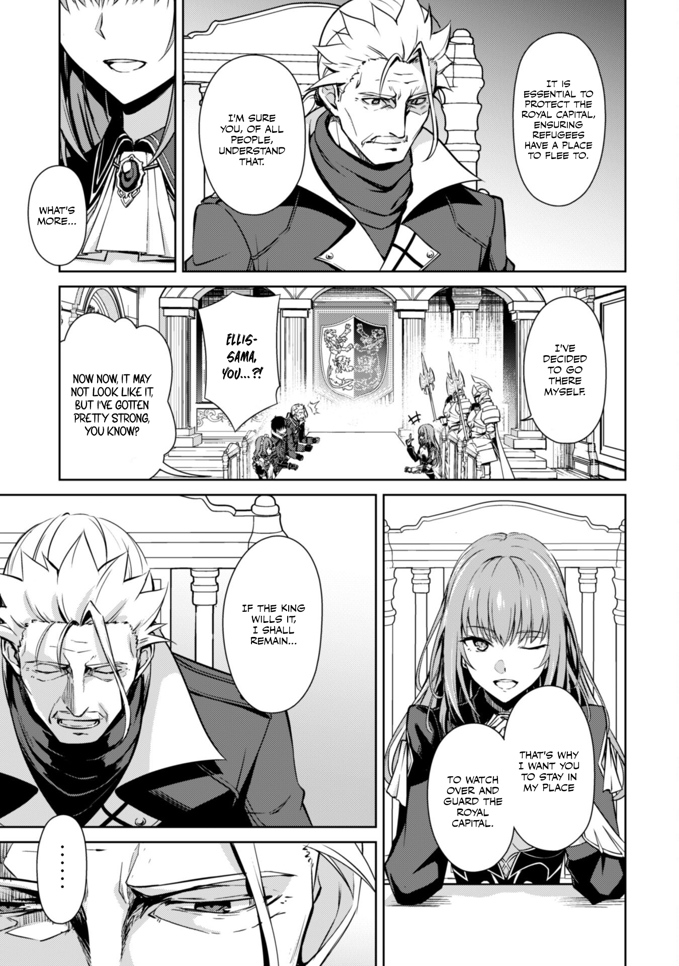 Halaman dari Boushoku no Berserk ~Ore dake Level to Iu Gainen wo Toppa suru~ Chapter 52