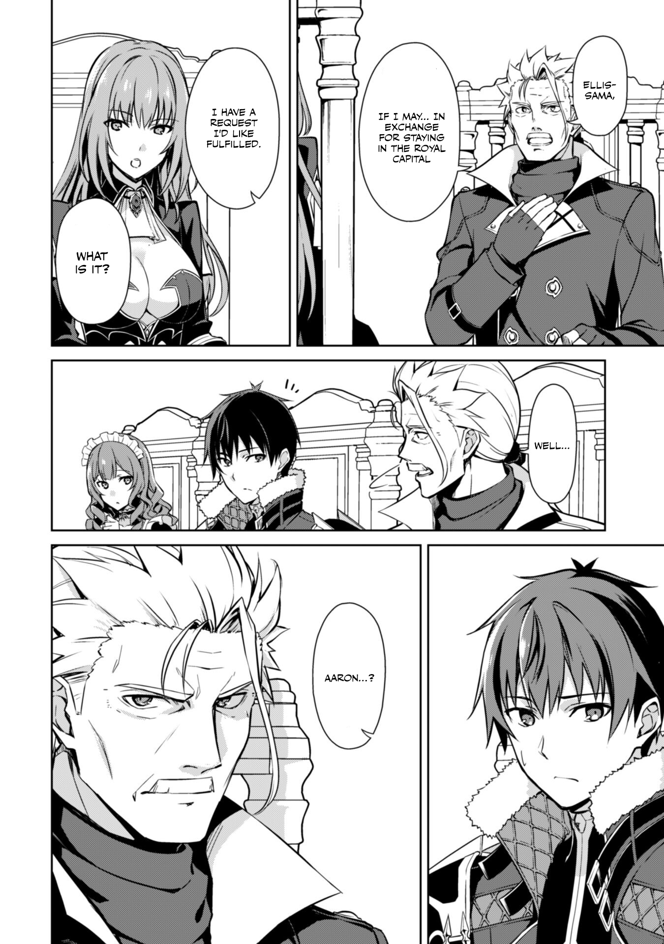 Halaman dari Boushoku no Berserk ~Ore dake Level to Iu Gainen wo Toppa suru~ Chapter 52