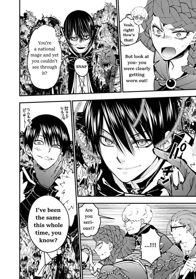 Halaman dari Fukushuu o Koinegau Saikyou Yuusha wa, Yami no Chikara de Senmetsu Musou Suru Chapter 98