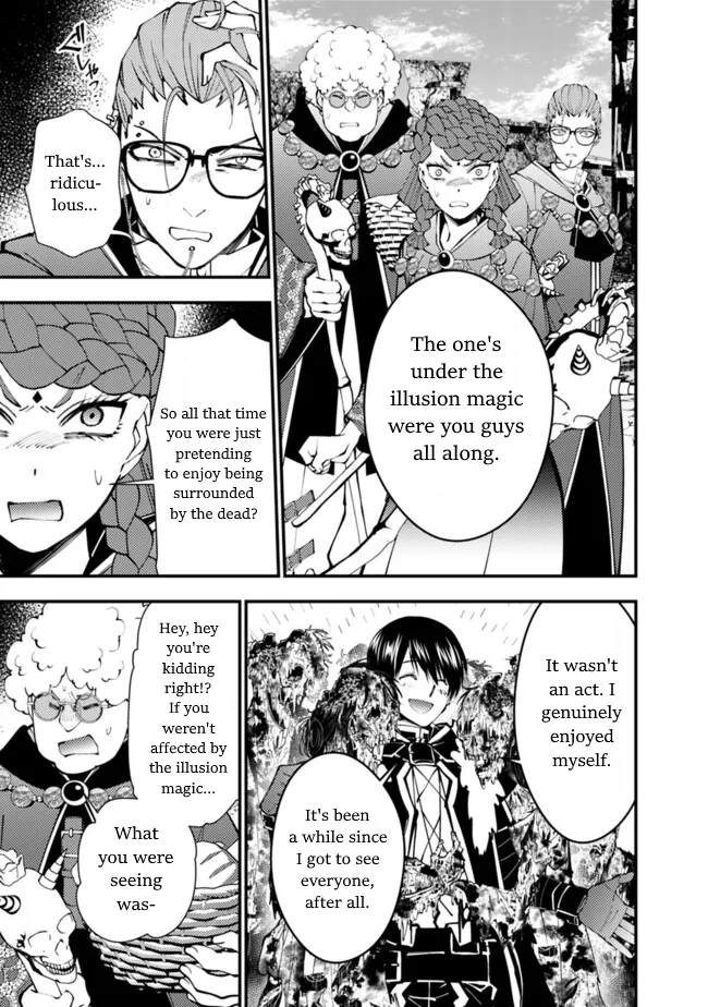 Halaman dari Fukushuu o Koinegau Saikyou Yuusha wa, Yami no Chikara de Senmetsu Musou Suru Chapter 98