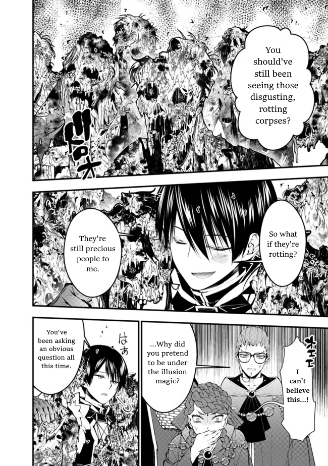 Halaman dari Fukushuu o Koinegau Saikyou Yuusha wa, Yami no Chikara de Senmetsu Musou Suru Chapter 98