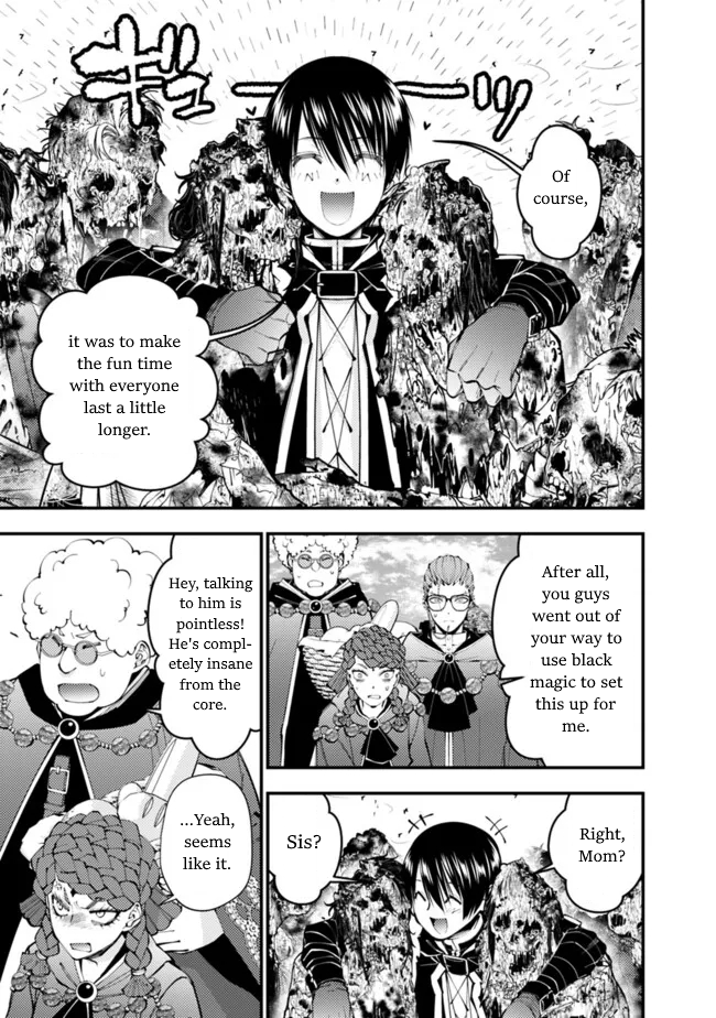 Halaman dari Fukushuu o Koinegau Saikyou Yuusha wa, Yami no Chikara de Senmetsu Musou Suru Chapter 98