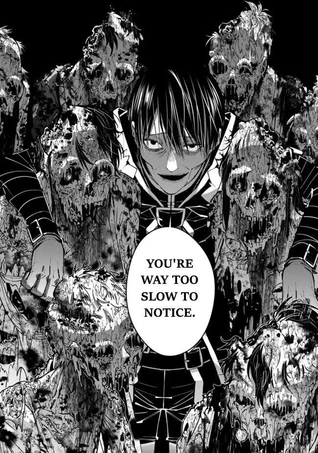Halaman dari Fukushuu o Koinegau Saikyou Yuusha wa, Yami no Chikara de Senmetsu Musou Suru Chapter 98