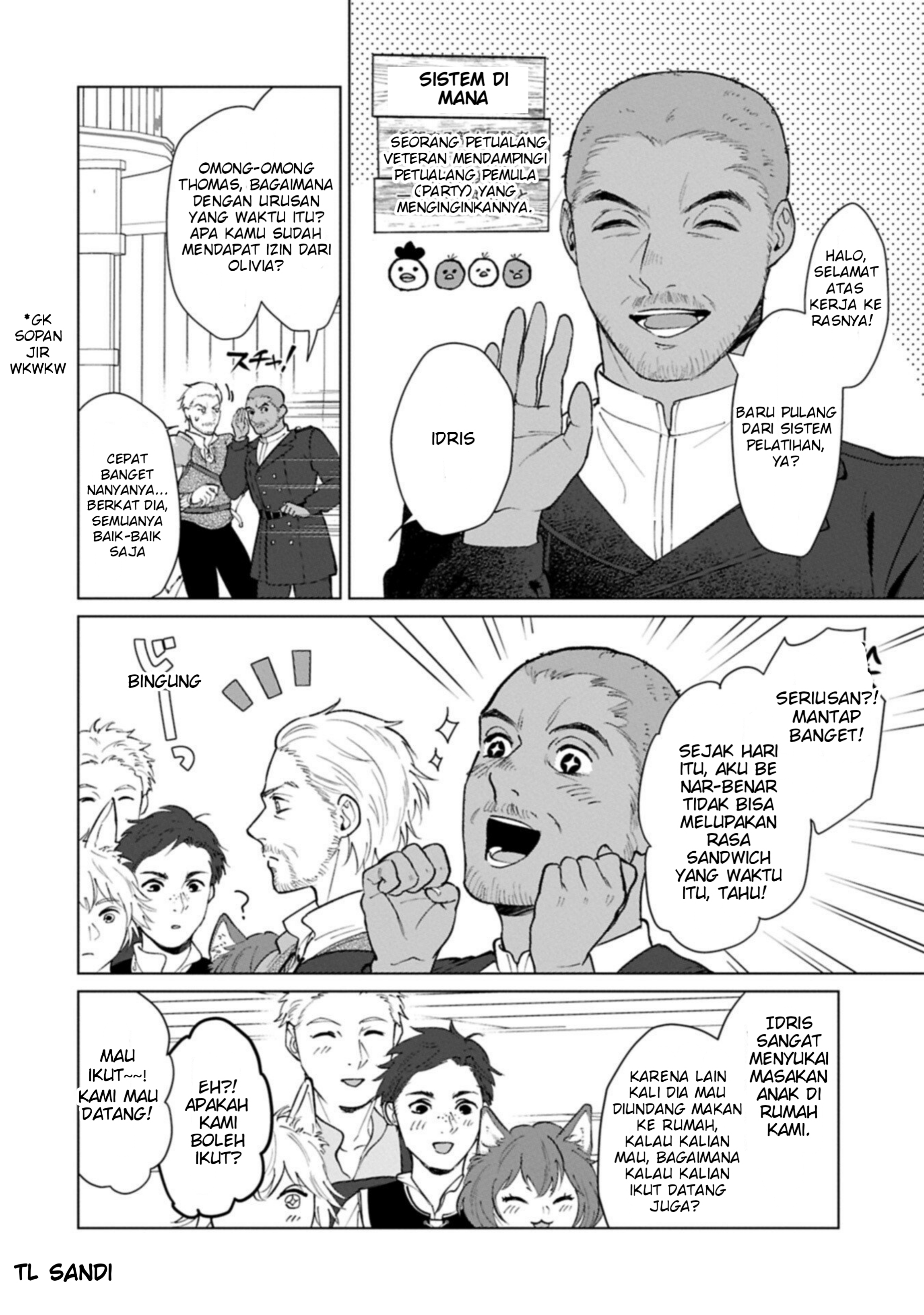 Ashita mo Ii Hi de Arimasu You ni. Isekai de Atarashii Kazoku ga Dekimashita: 3 Kyoudai no Hokkori Gohan Nikki Chapter 4 - halaman 19