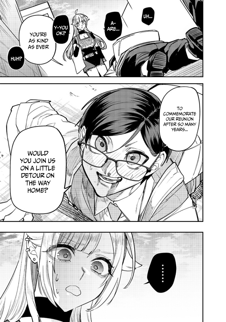 Halaman dari Namaiki na Gal Ane wo Wakaraseru Hanashi Chapter 10