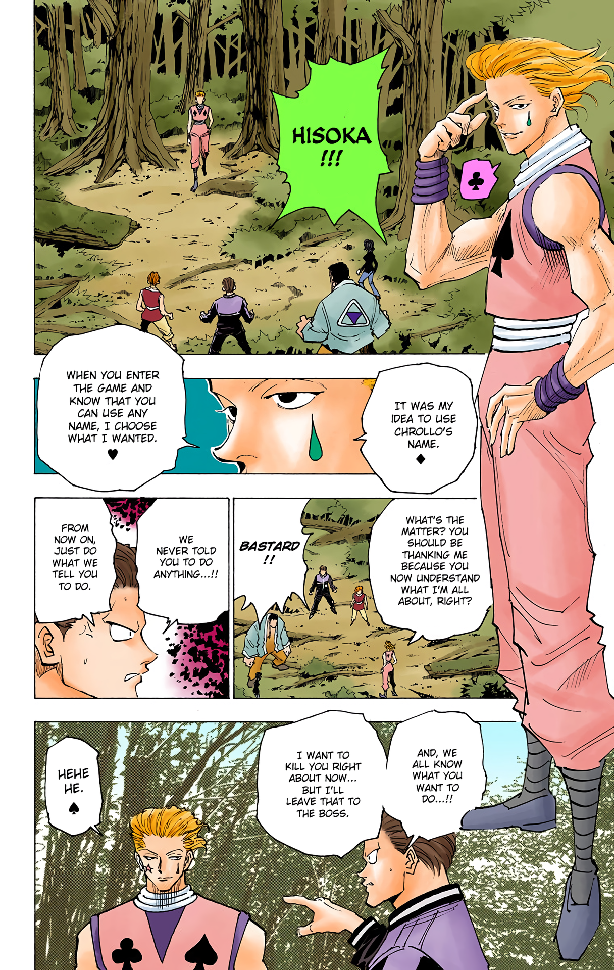 Halaman dari HUNTER x HUNTER (Official Colored) Chapter 149