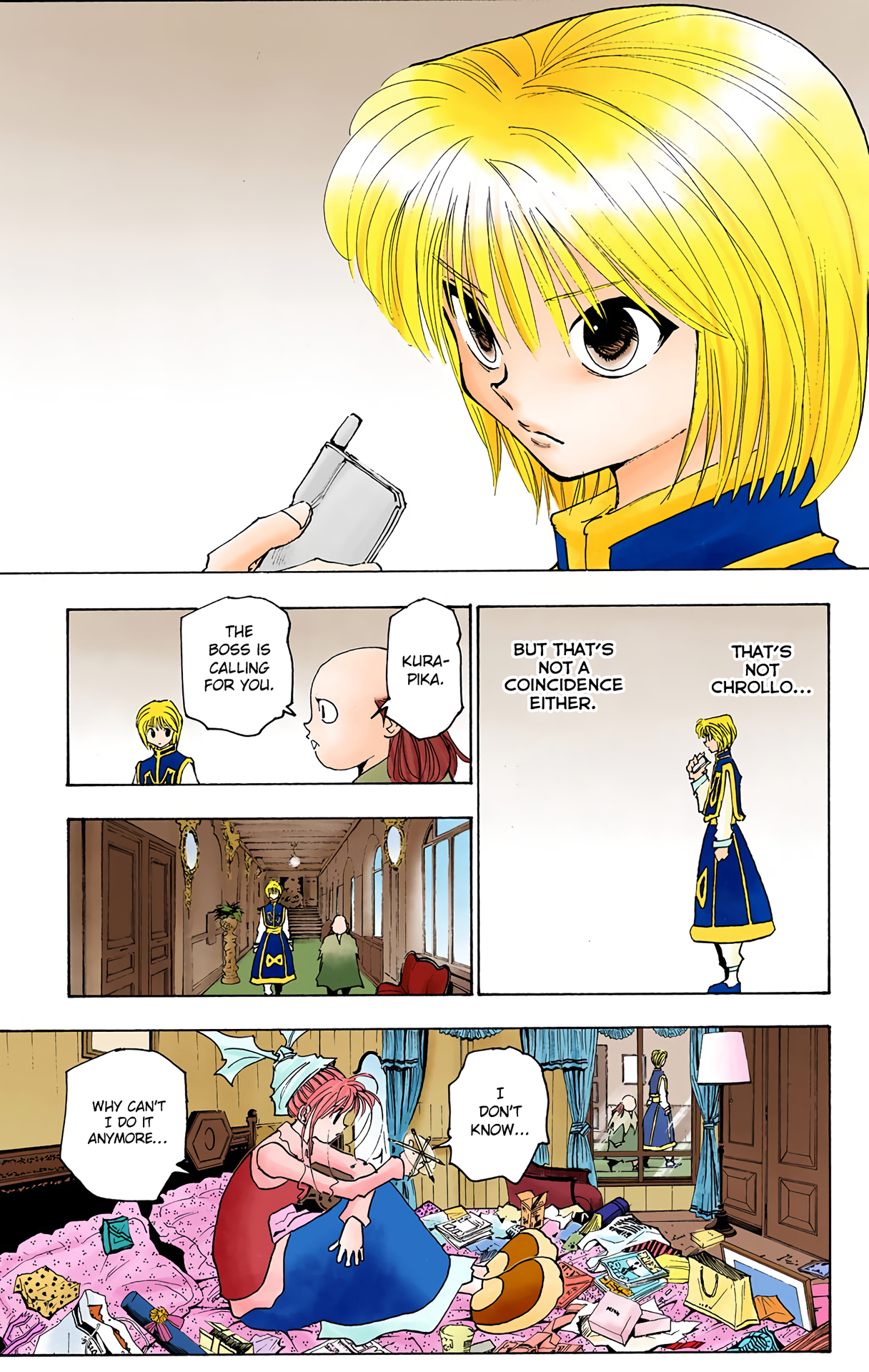 Halaman dari HUNTER x HUNTER (Official Colored) Chapter 149
