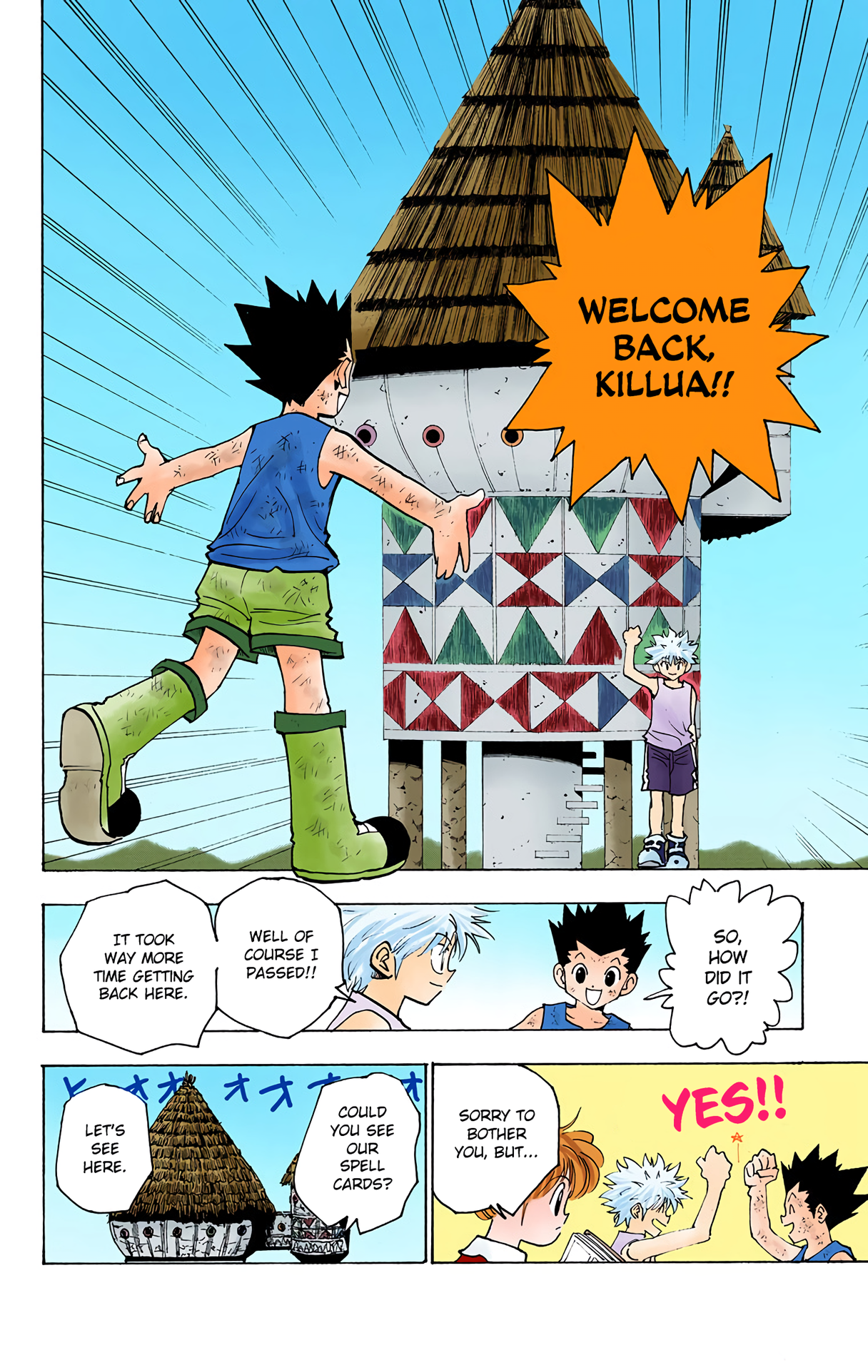 Halaman dari HUNTER x HUNTER (Official Colored) Chapter 149