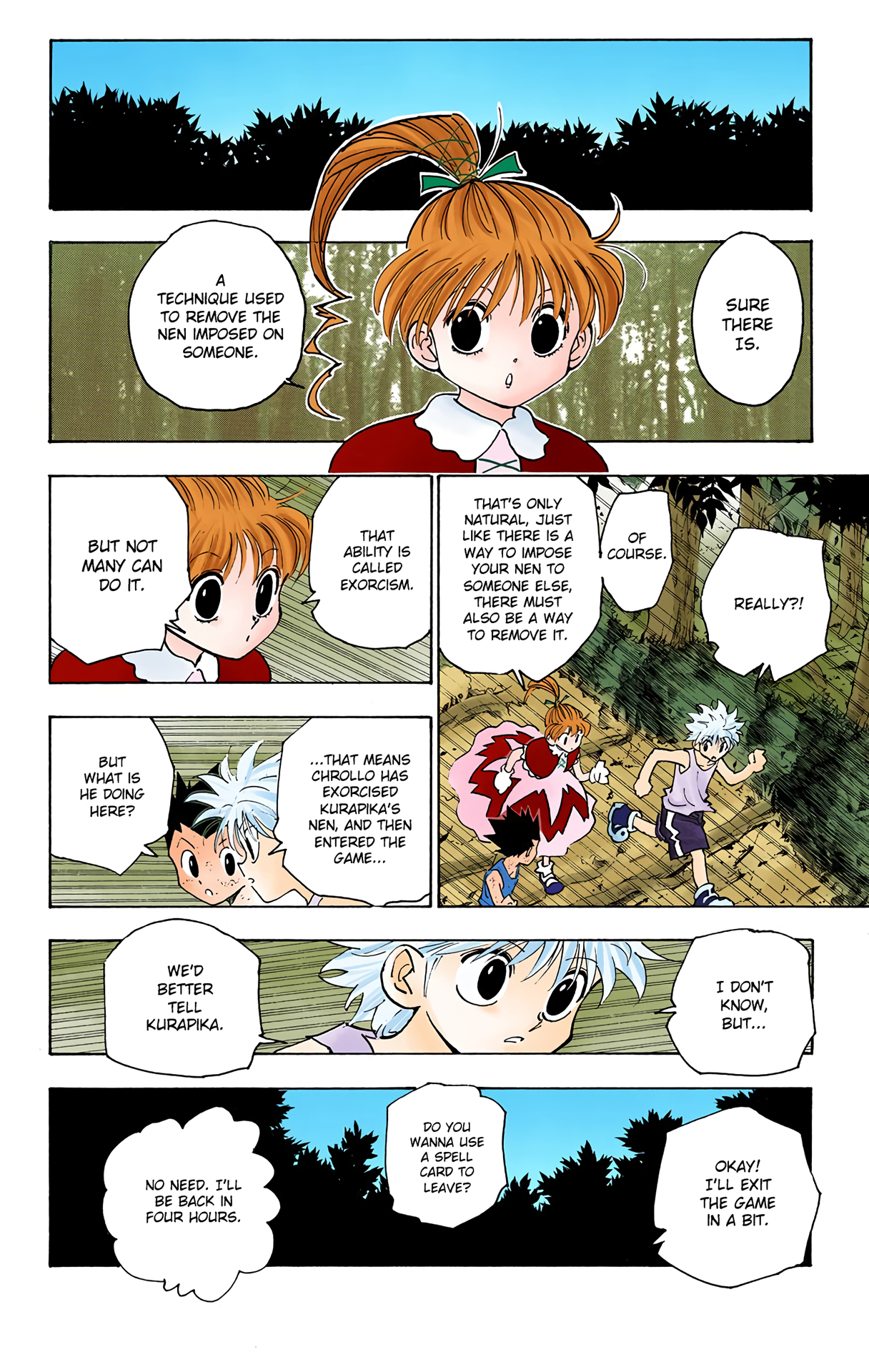 Halaman dari HUNTER x HUNTER (Official Colored) Chapter 149