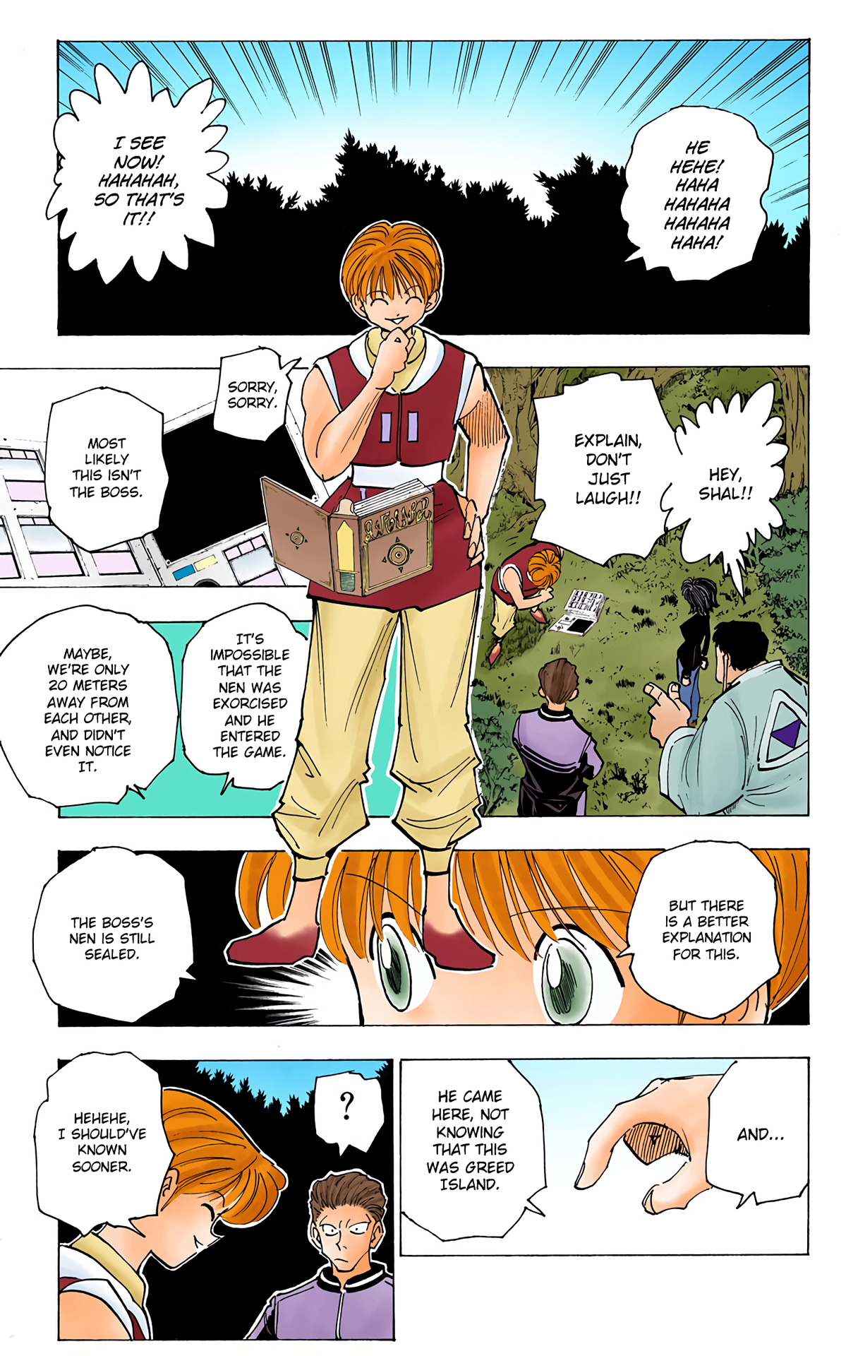 Halaman dari HUNTER x HUNTER (Official Colored) Chapter 149