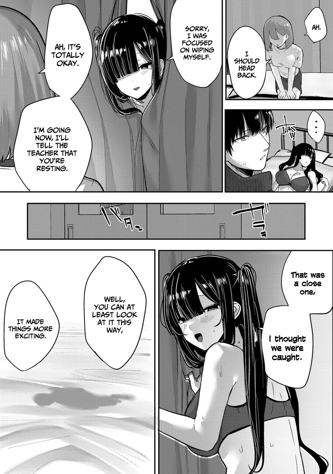 Halaman dari Mukuchina Miyashita-san no Shikiyoku Channel Chapter 3