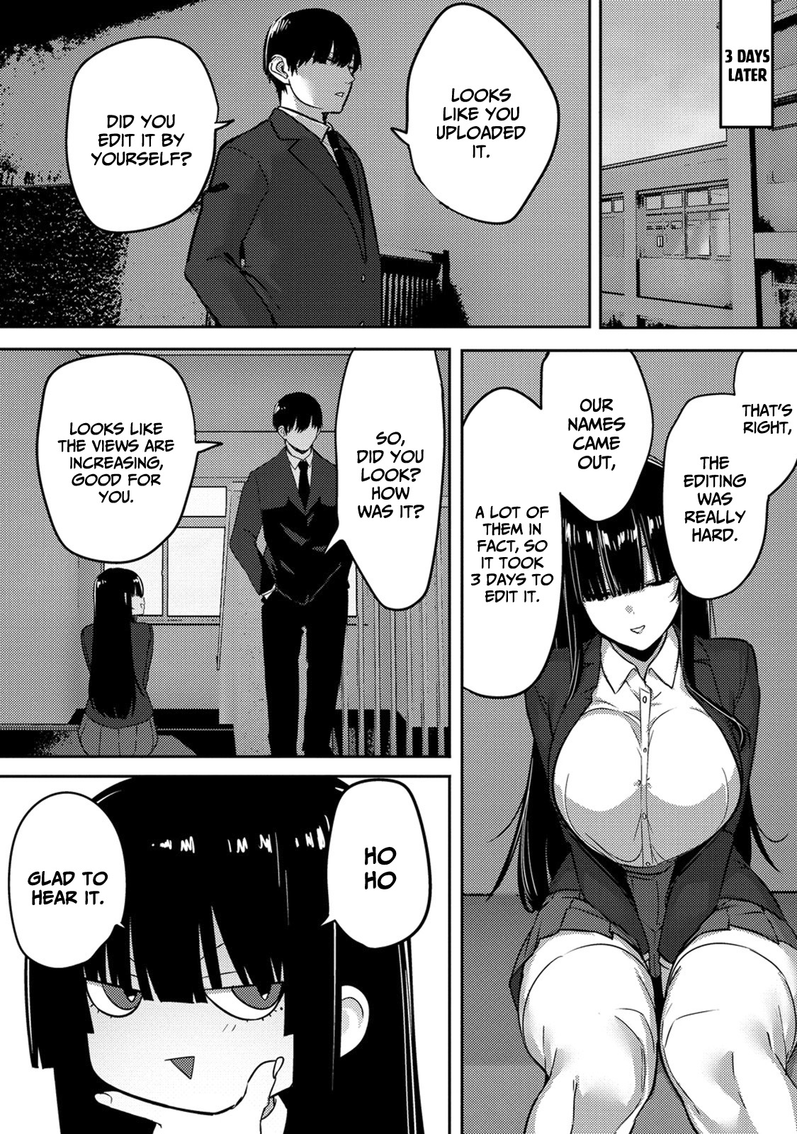 Halaman dari Mukuchina Miyashita-san no Shikiyoku Channel Chapter 3