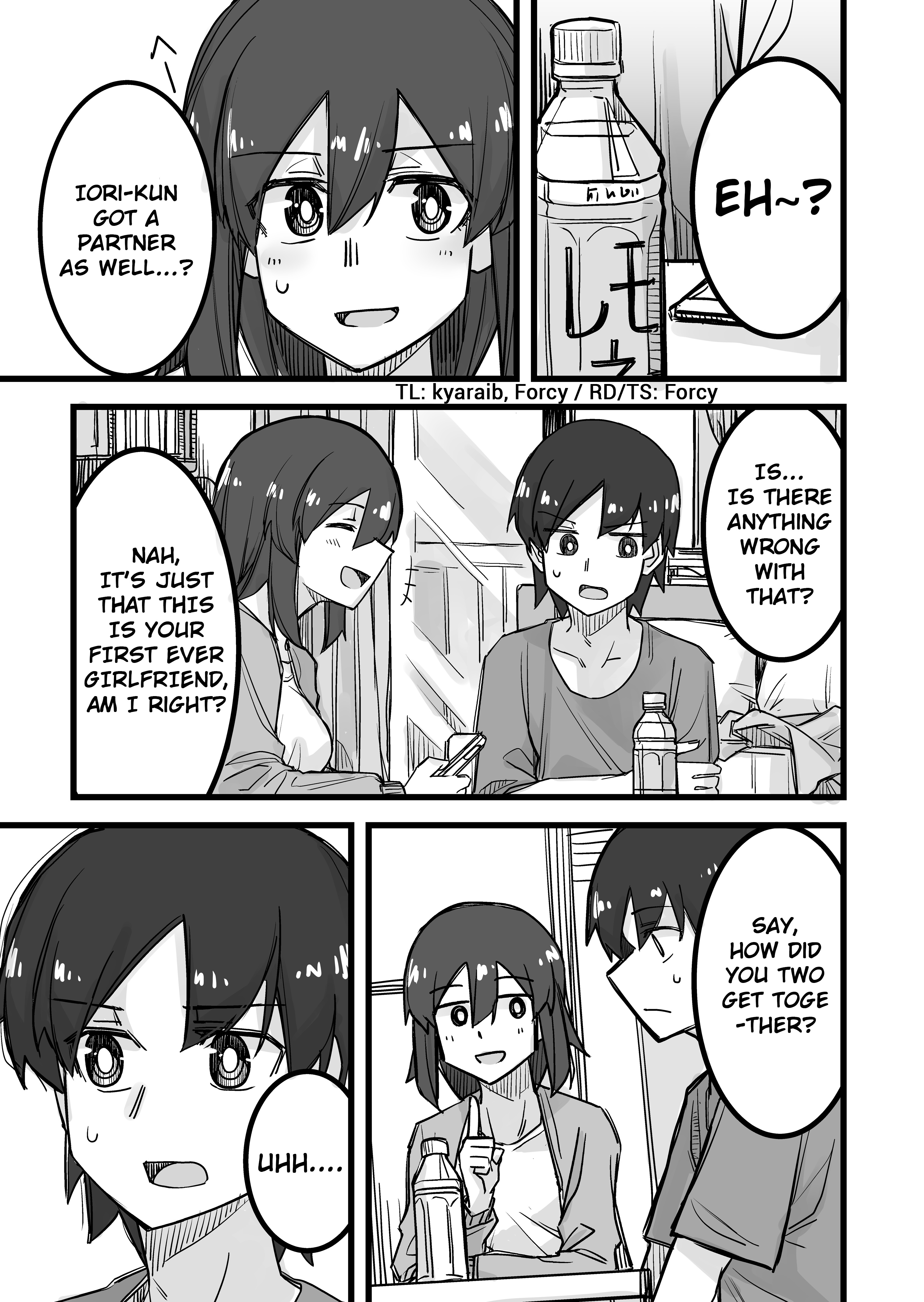 Halaman dari Ikemen Joshi to Josou Danshi Chapter 20