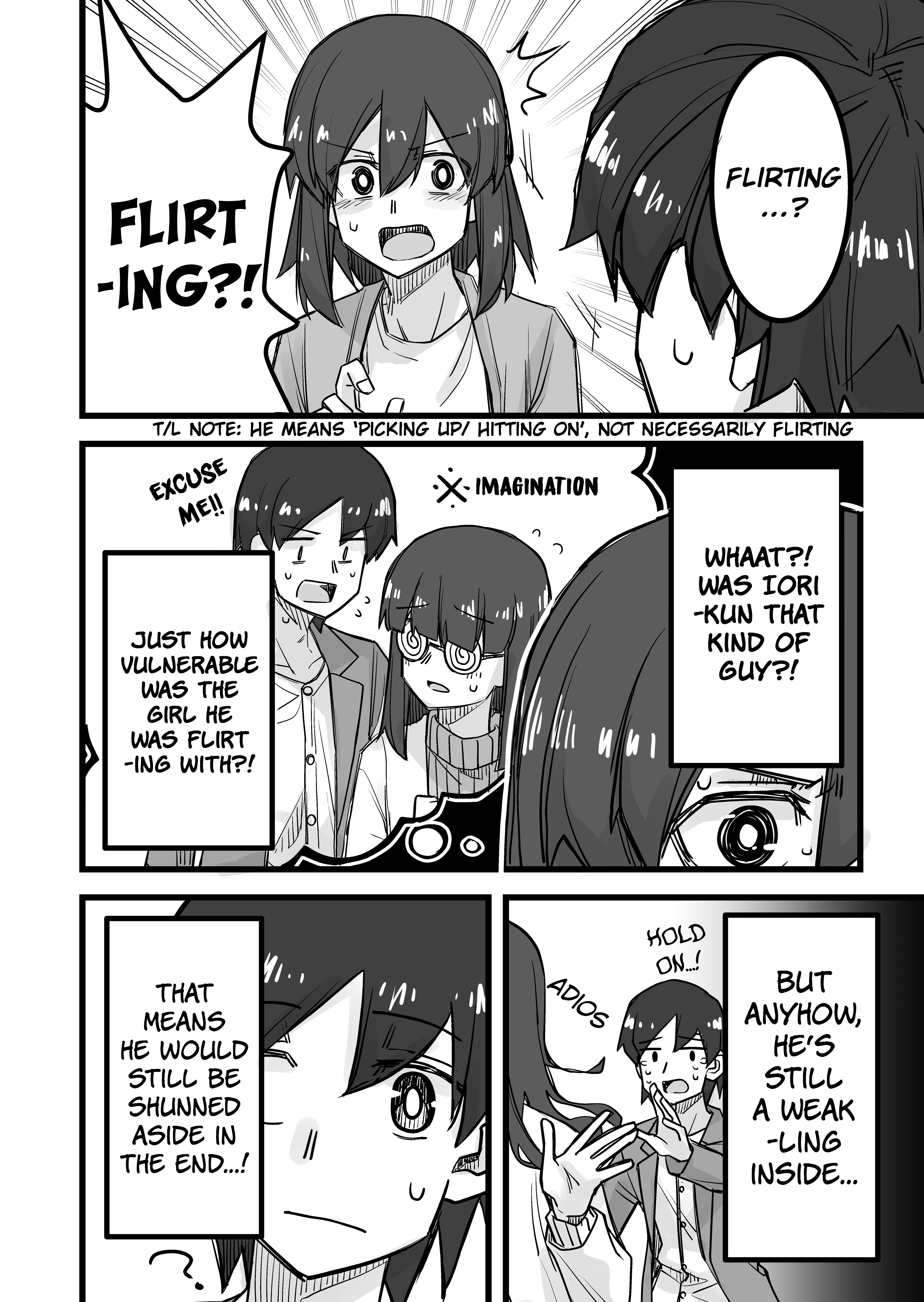 Halaman dari Ikemen Joshi to Josou Danshi Chapter 20