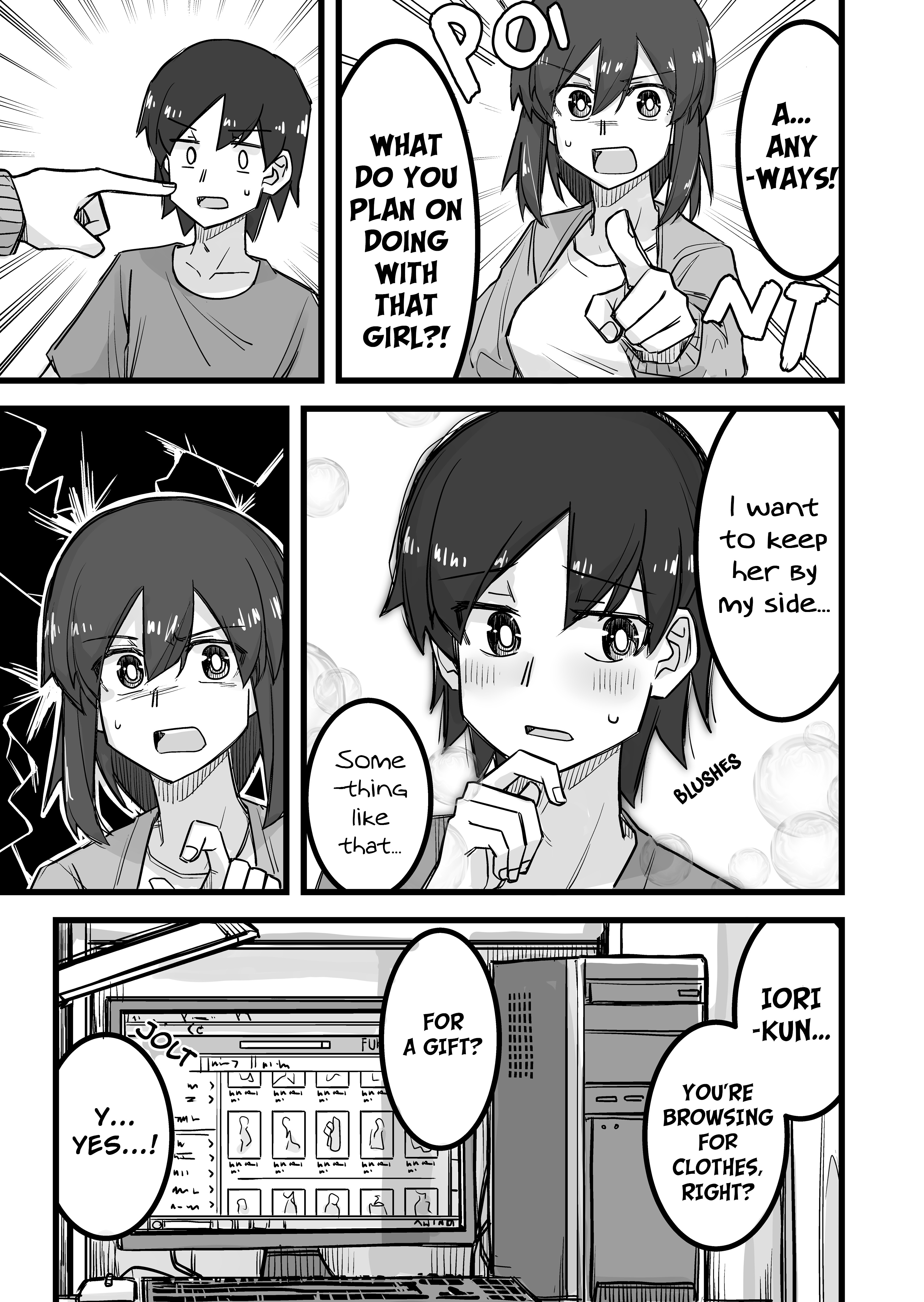 Halaman dari Ikemen Joshi to Josou Danshi Chapter 20