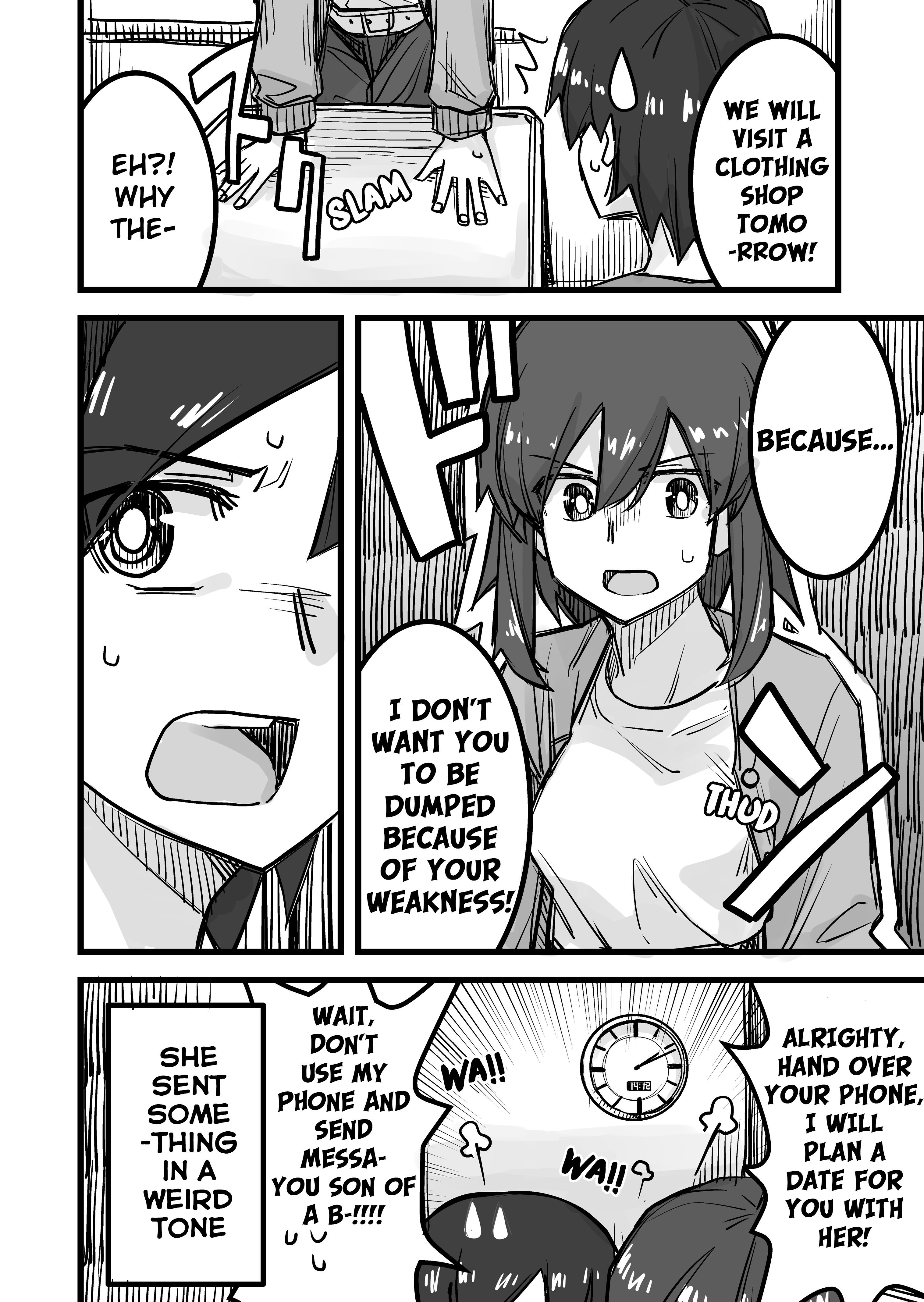 Halaman dari Ikemen Joshi to Josou Danshi Chapter 20